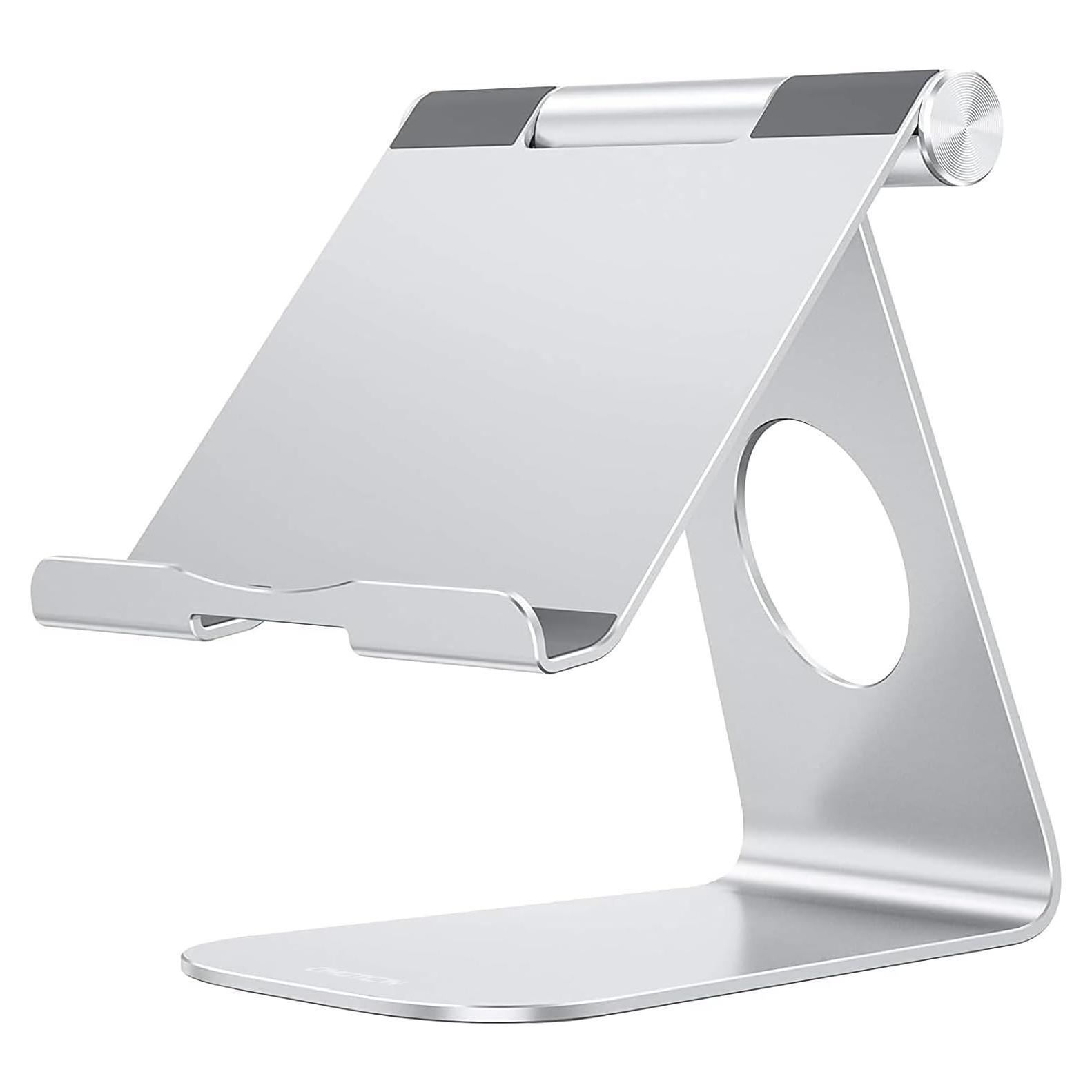 Soporte para Tableta OMOTON Ajustable Plata 33 cm