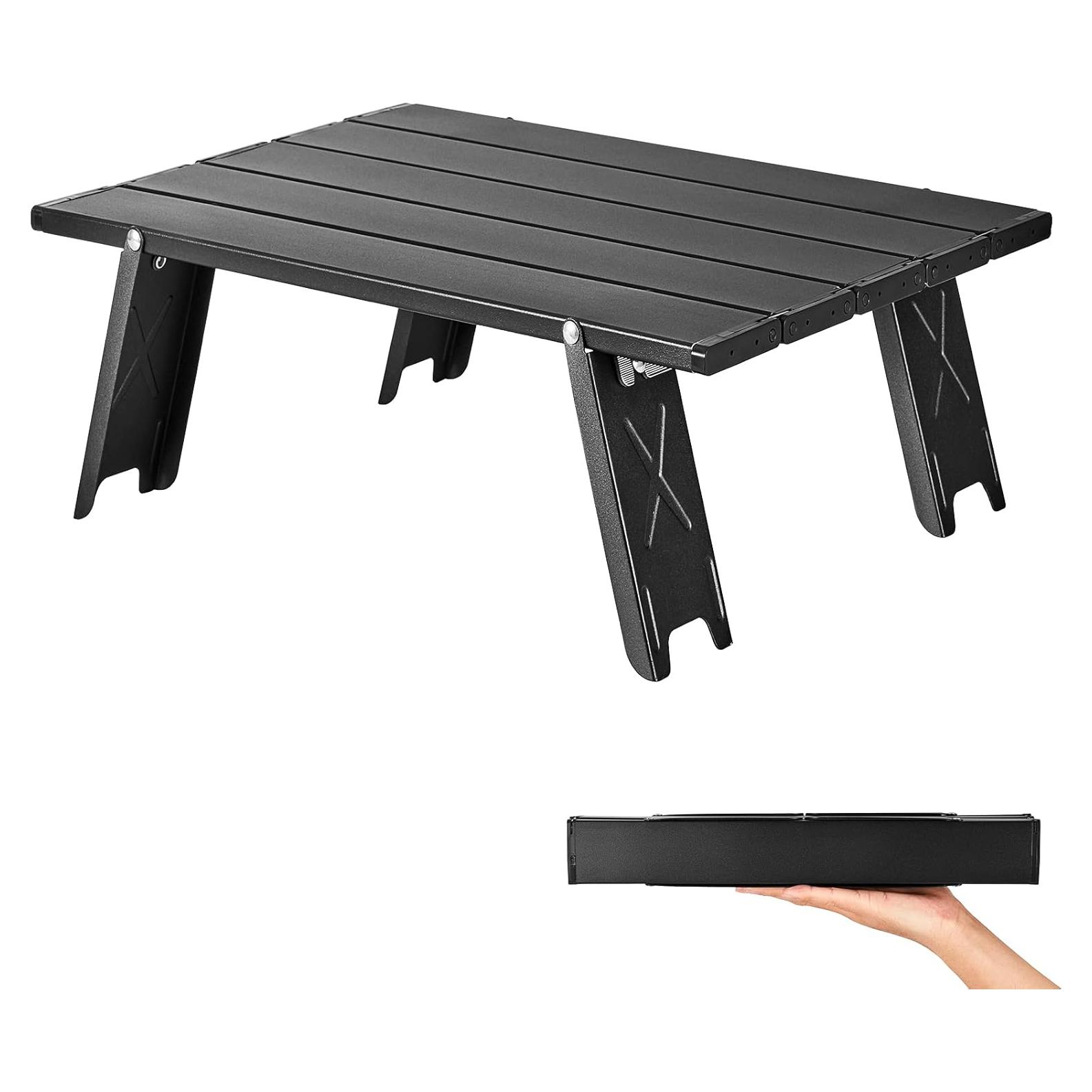 Mesa de Camping Plegable ATEPA AC2401-4, Aluminio 30 kg