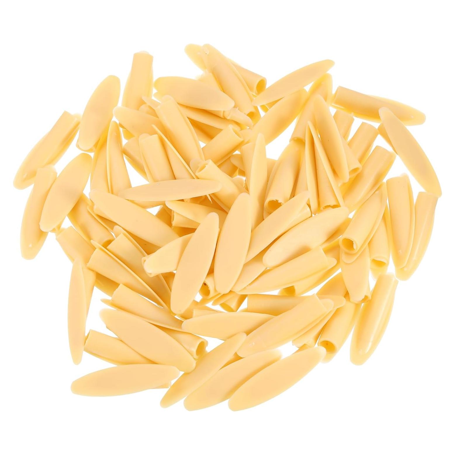 50 Tapones de Agujeros Plásticos uxcell 9mm Beige para Carpintería