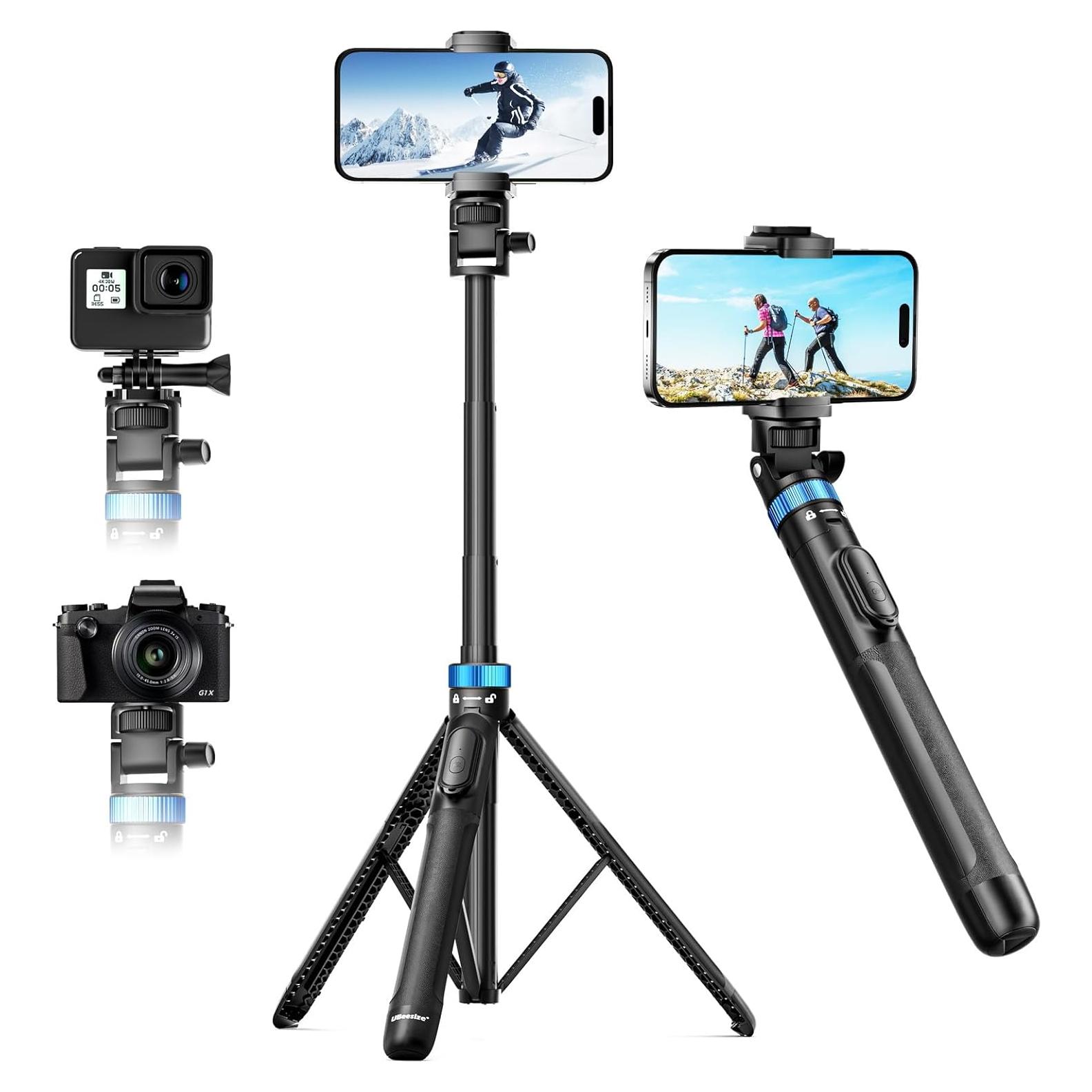 Trípode UBeesize 182 cm para Teléfono y Selfie Stick
