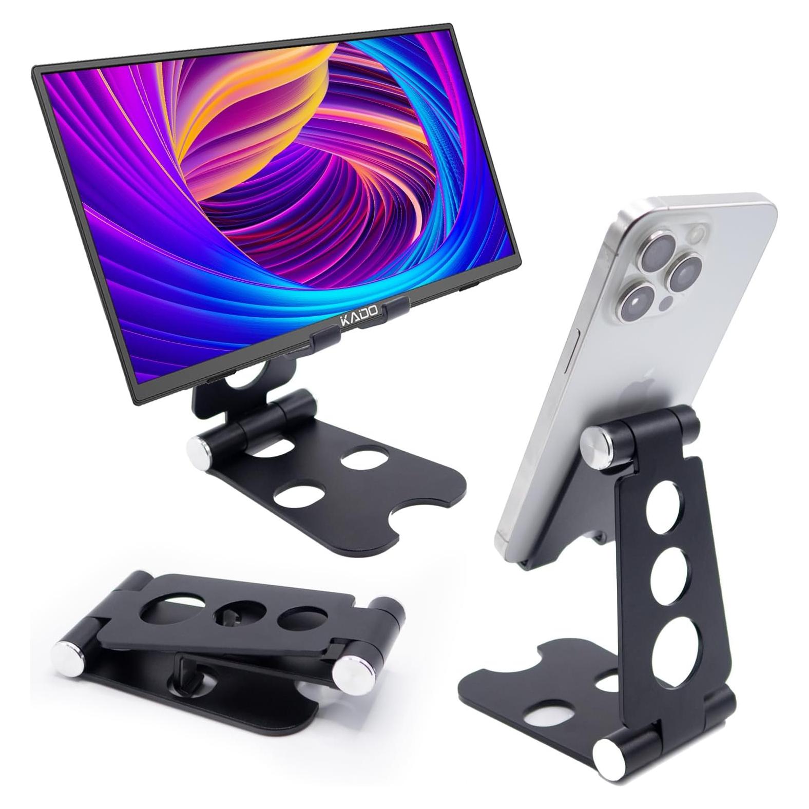 Soporte de Tableta Kado Aluminio Plegable 40,64 cm Ajustable