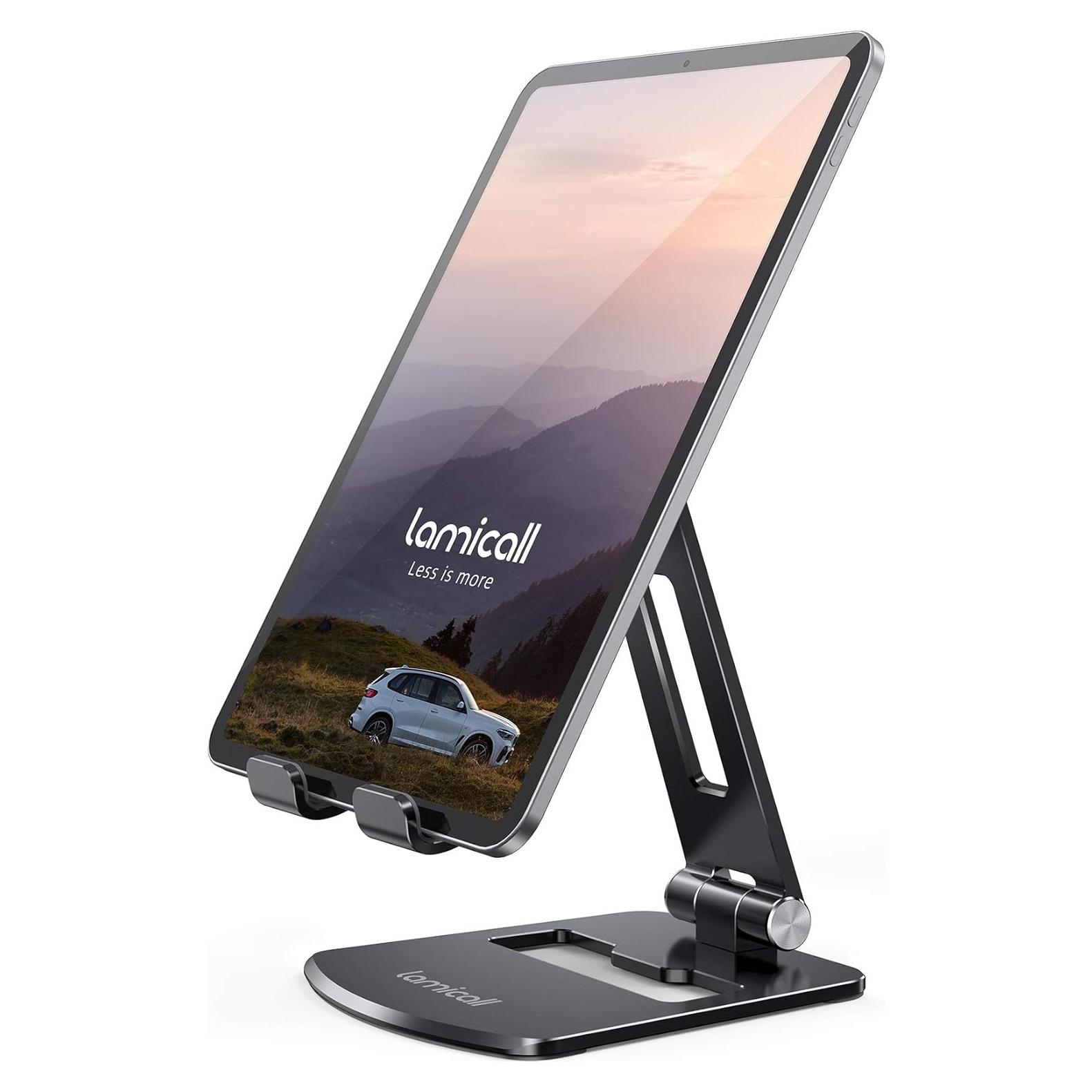 Soporte Plegable Lamicall para Tabletas 4-13" Negro