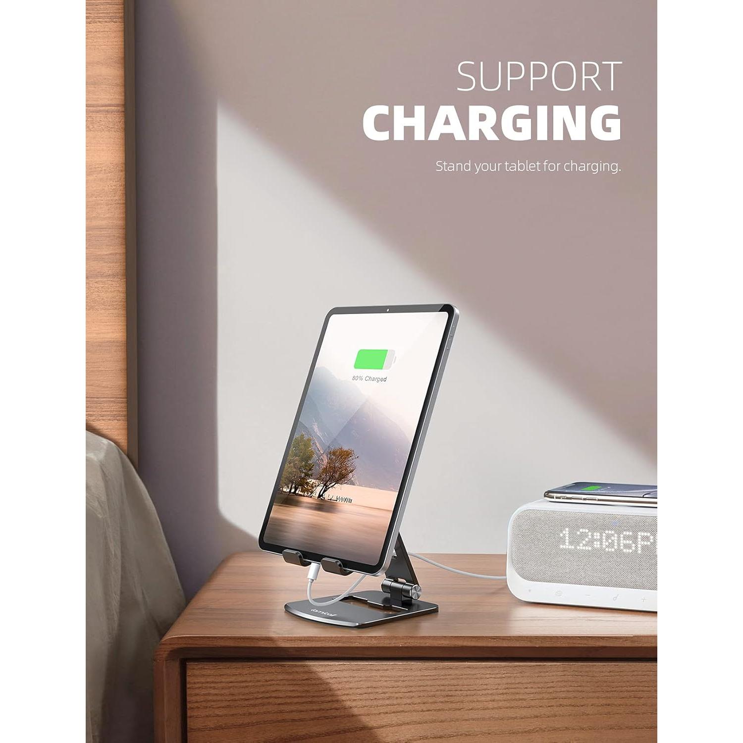 Soporte Plegable Lamicall para Tabletas 4-13" Negro