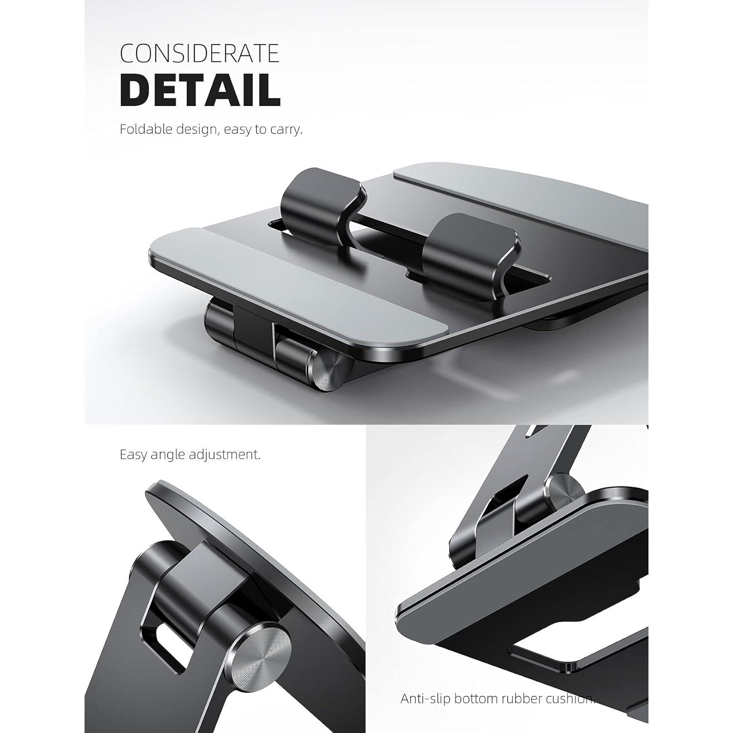 Soporte Plegable Lamicall para Tabletas 4-13" Negro