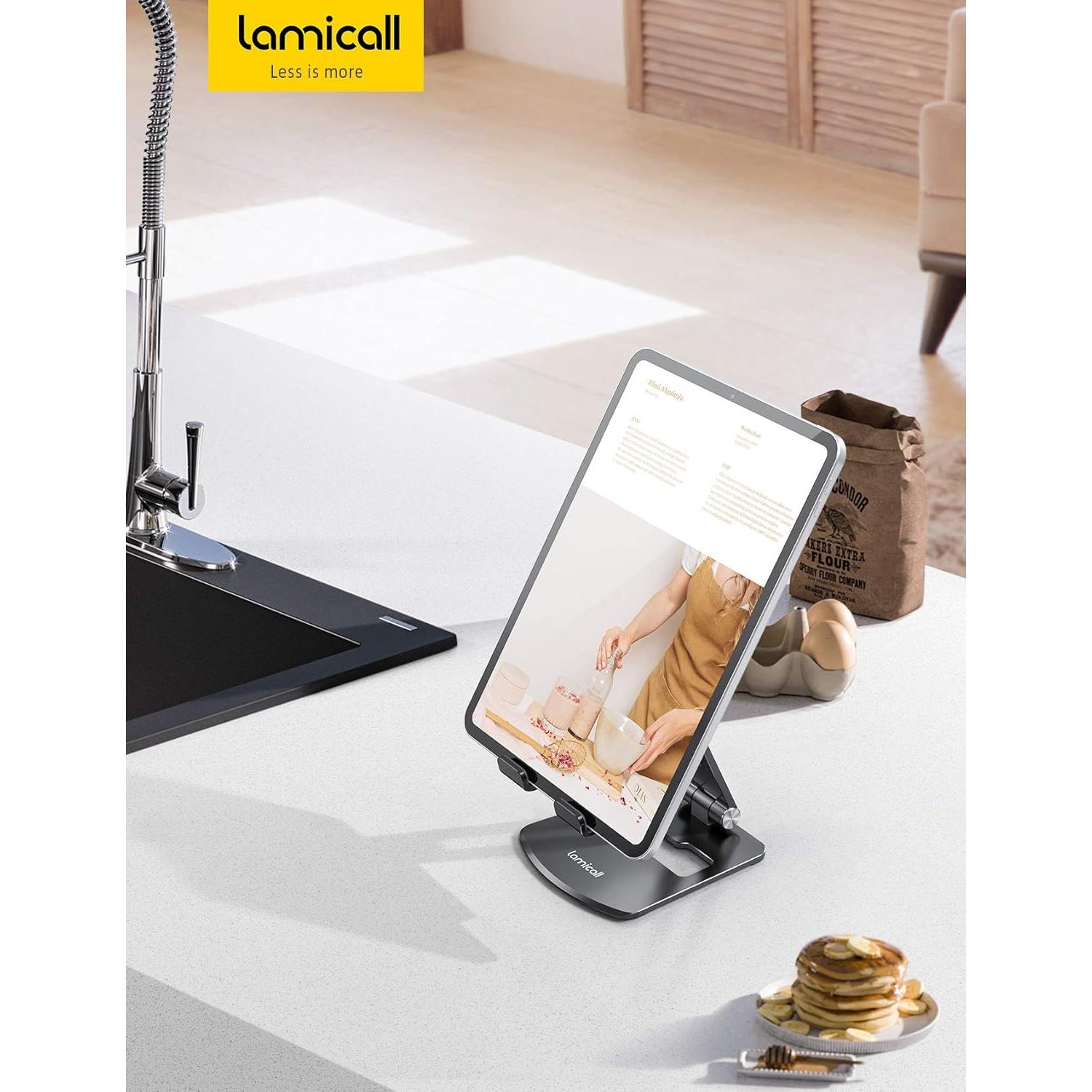 Soporte Plegable Lamicall para Tabletas 4-13" Negro