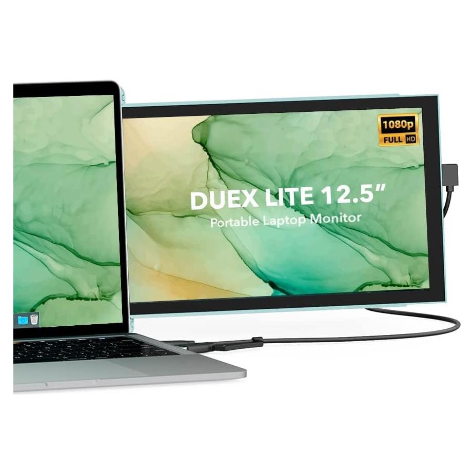 Monitor Portátil Duex Lite Mobile Pixels 12.5" FHD Verde Jadeita