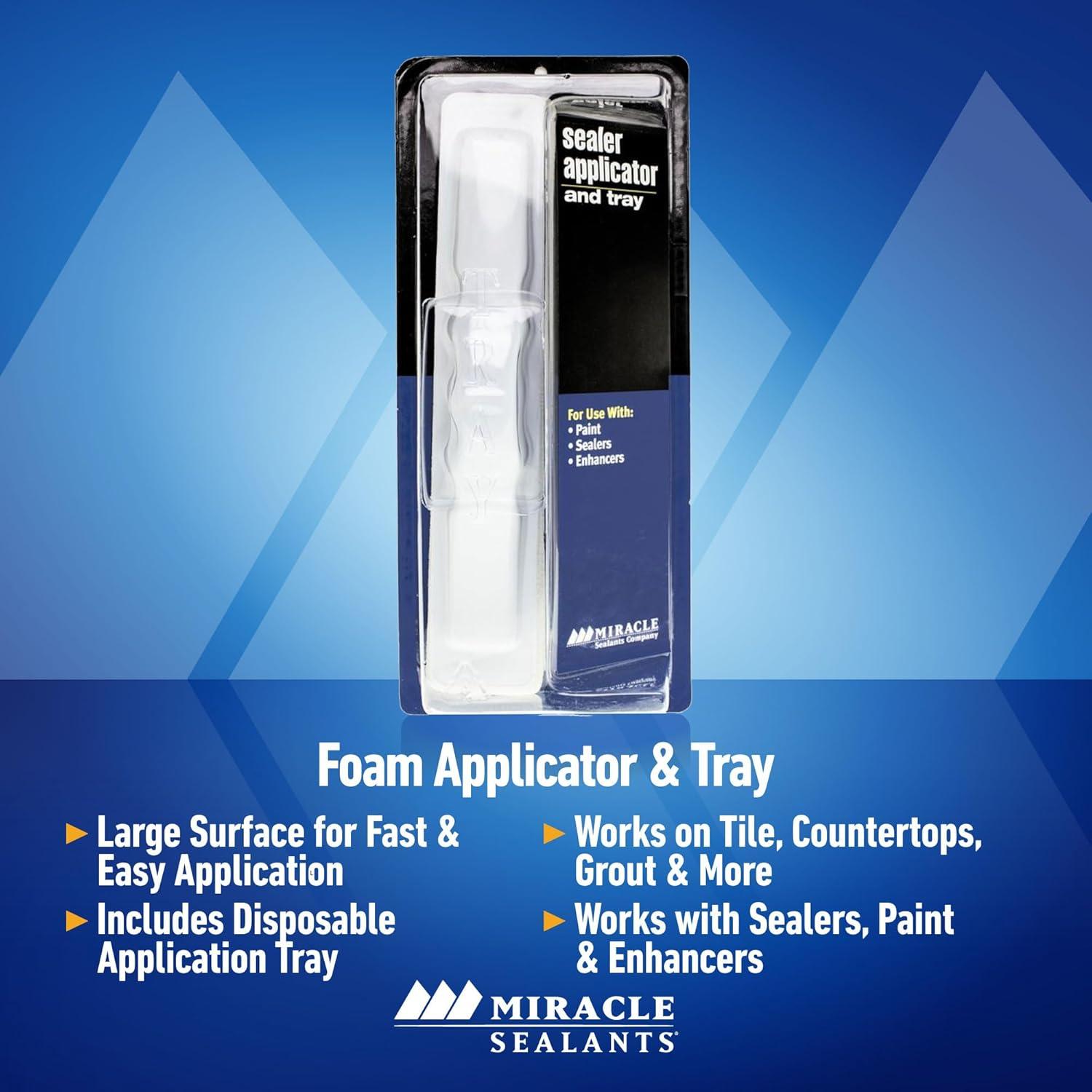 Aplicador y Bandeja Desechable Miracle Sealants - Paquete de 2