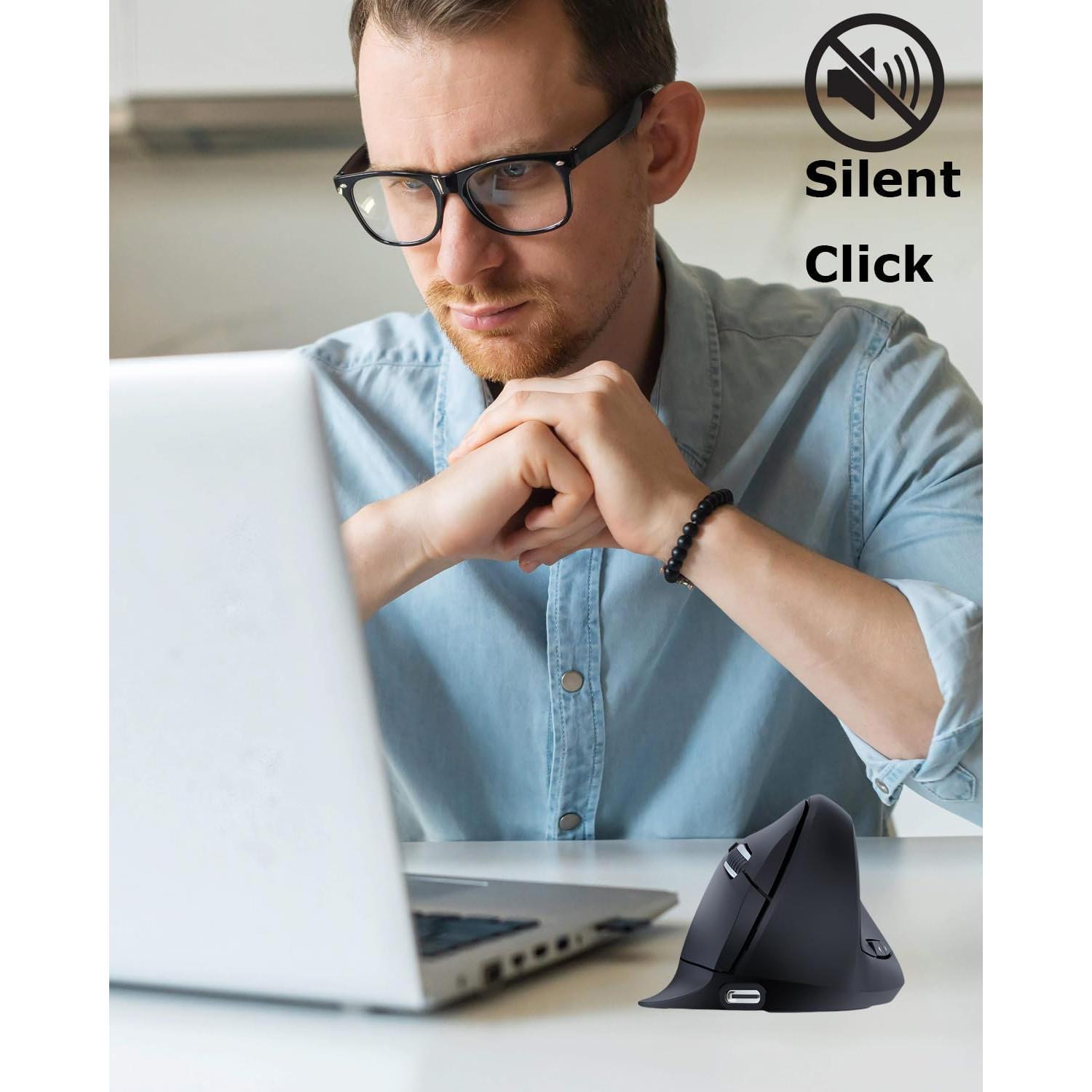 Ratón Inalámbrico Ergonómico SHARE SUNSHINE Vertical Silencioso