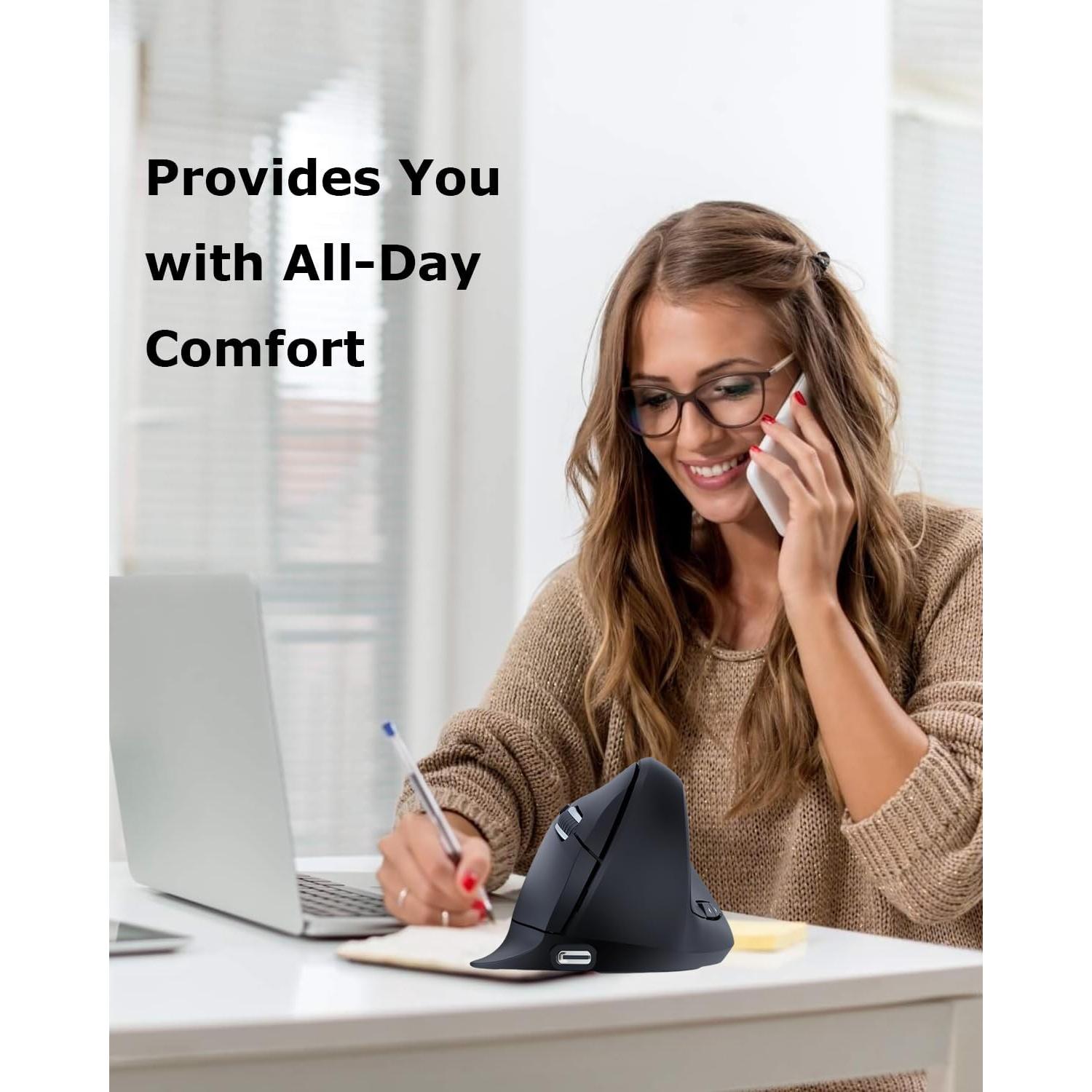 Ratón Inalámbrico Ergonómico SHARE SUNSHINE Vertical Silencioso