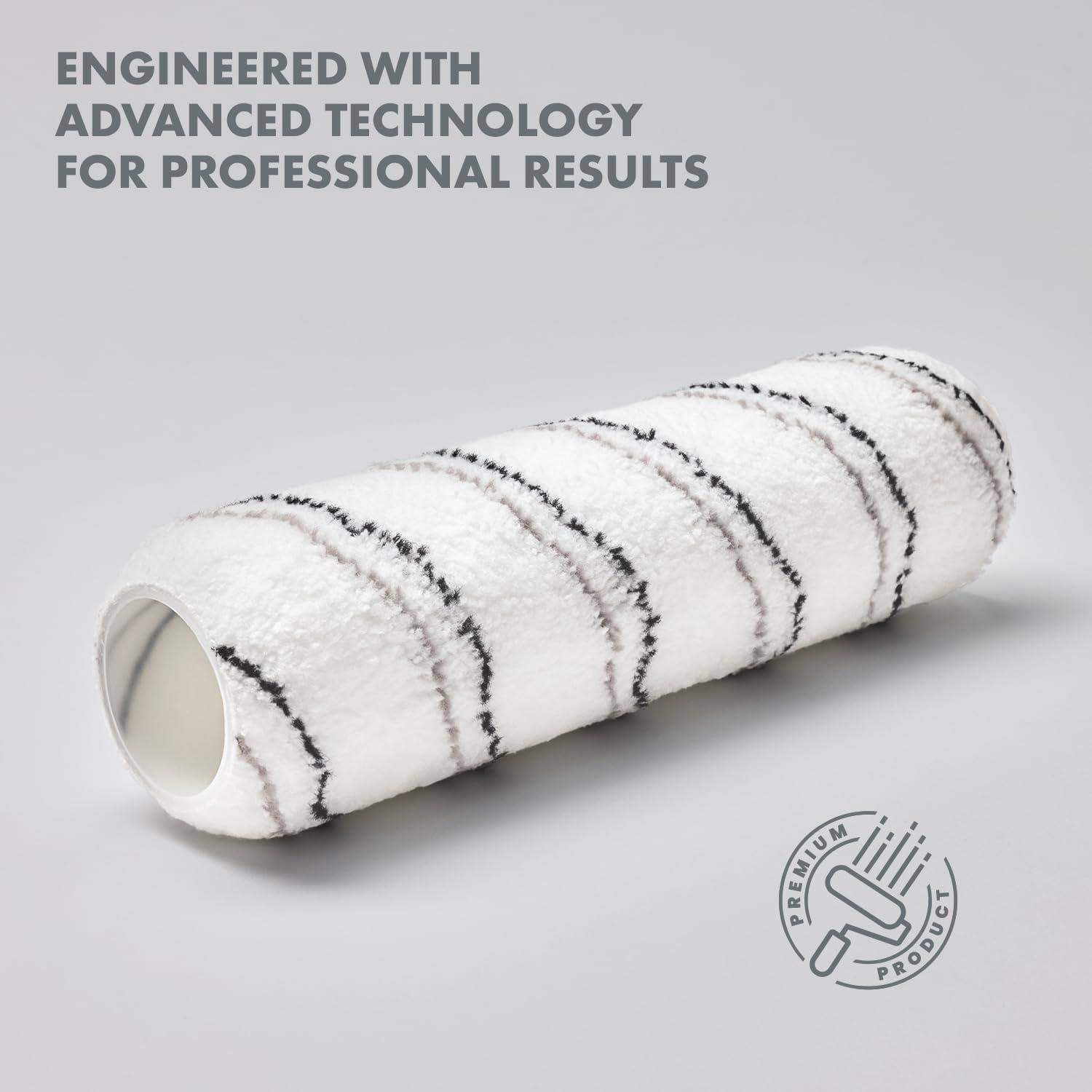 Pack de 2 Fundas de Rodillo de Pintura Remolika 23 cm Microfibra