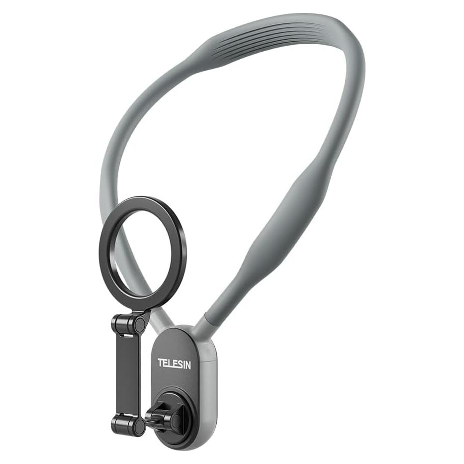 Soporte Magnético para Cuello TELESIN Gris para Teléfonos