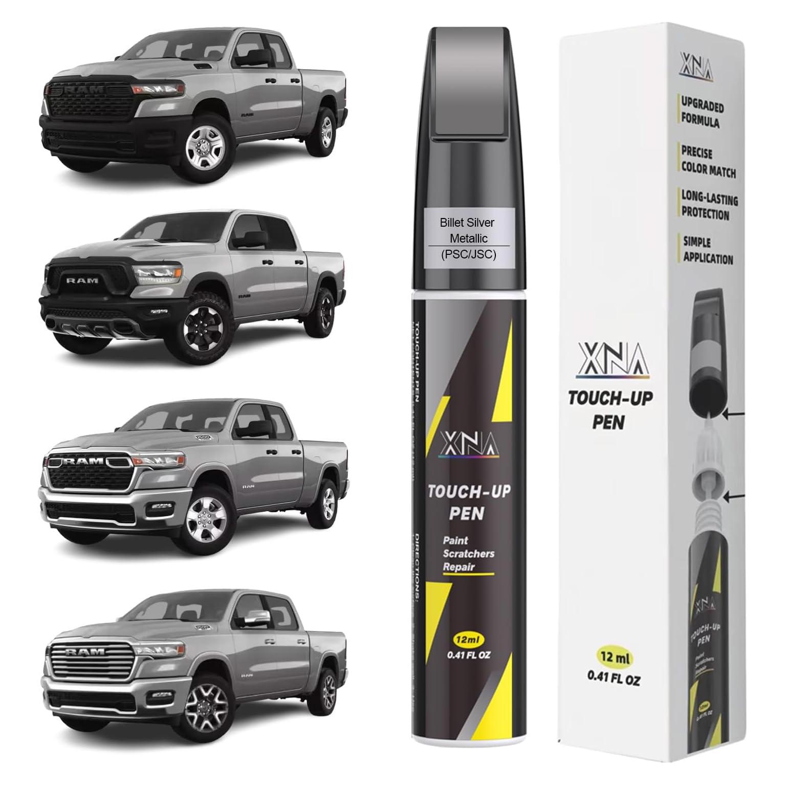 Pintura de Toque XNA Plata Billet Metálico para Dodge Ram