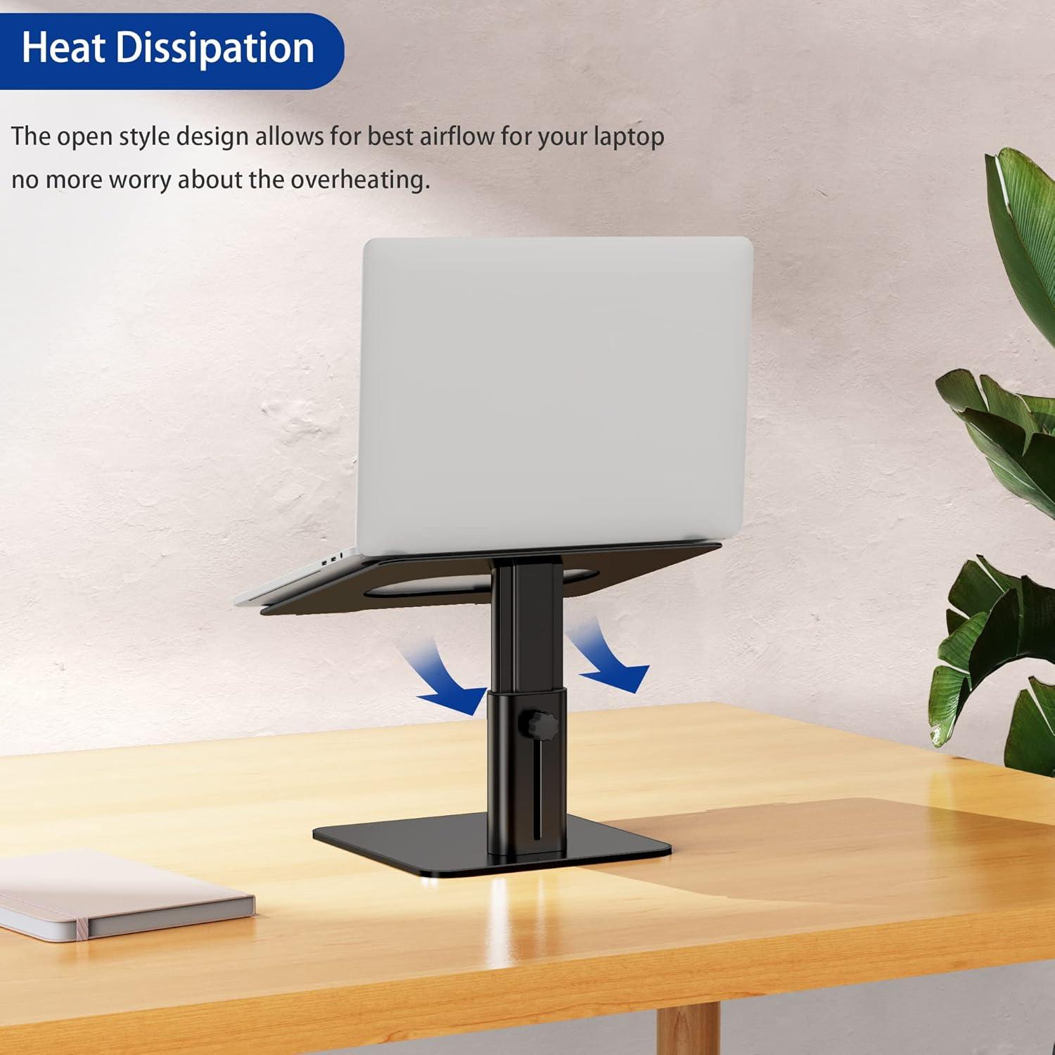 Soporte para Laptop BESIGN LSX6N Ajustable 10-15.6" Negro