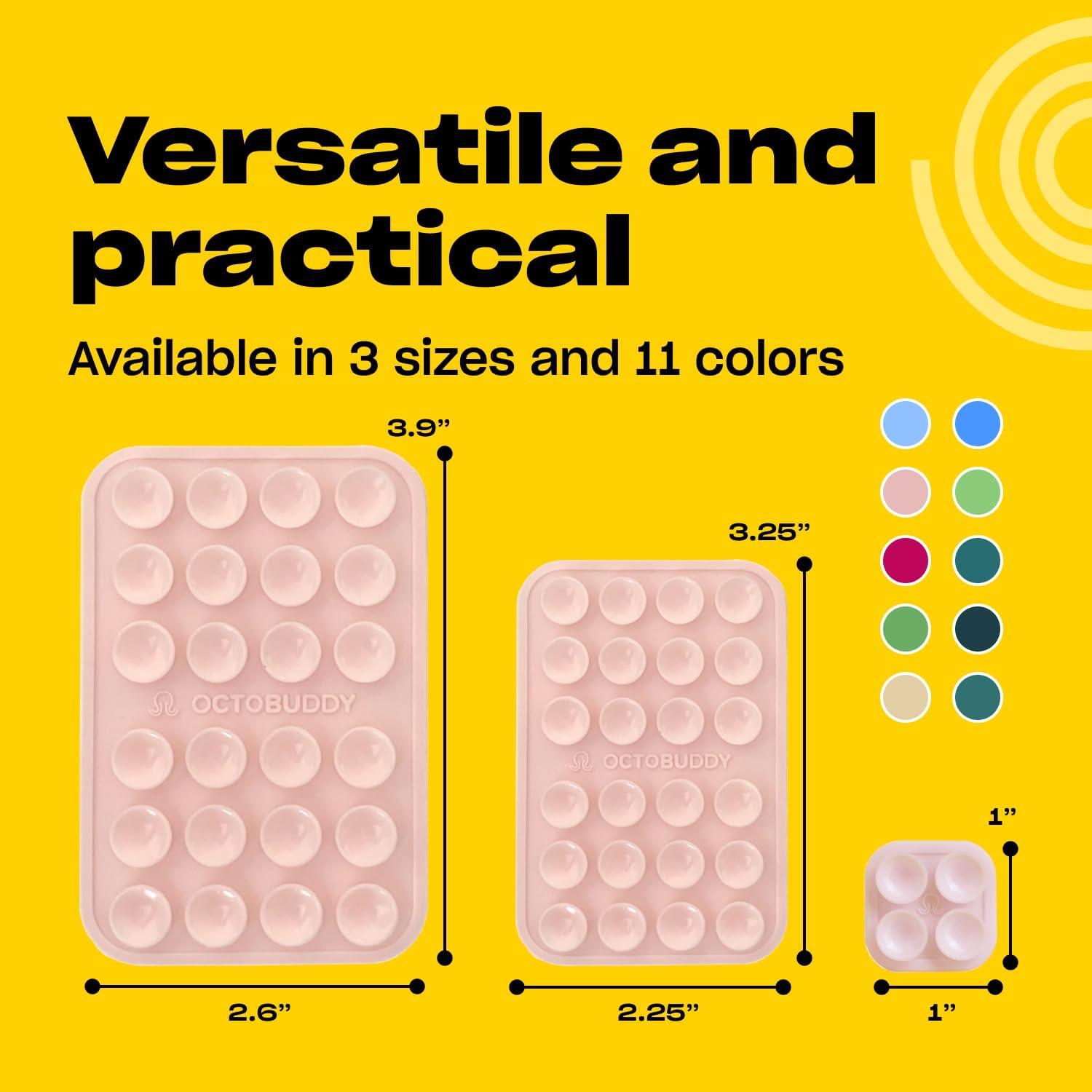 Funda de teléfono OCTOBUDDY 1 con ventosas - Rosa tiza