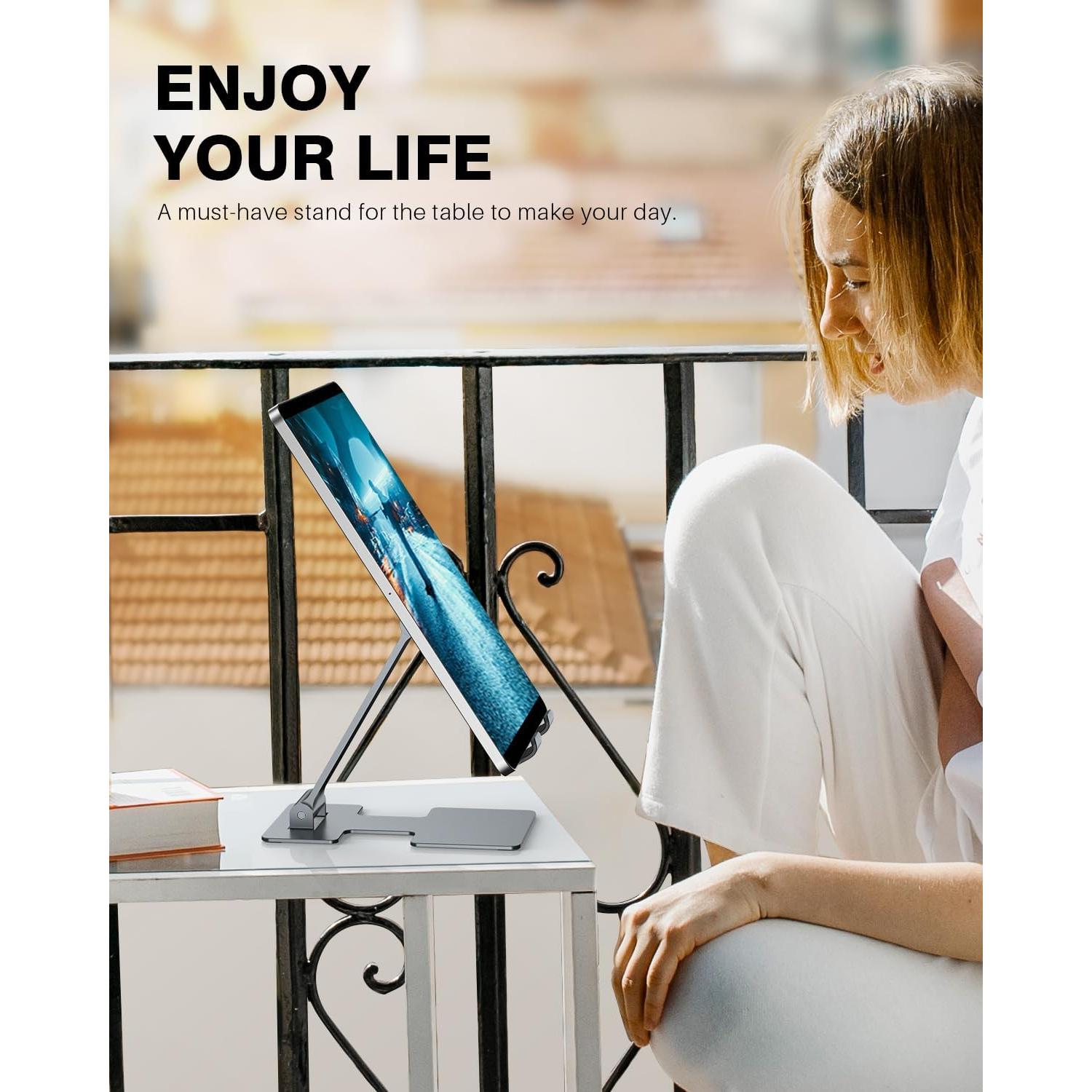 Soporte para Tableta Anozer KG310 Pro Ajustable 4-33 cm - Gris