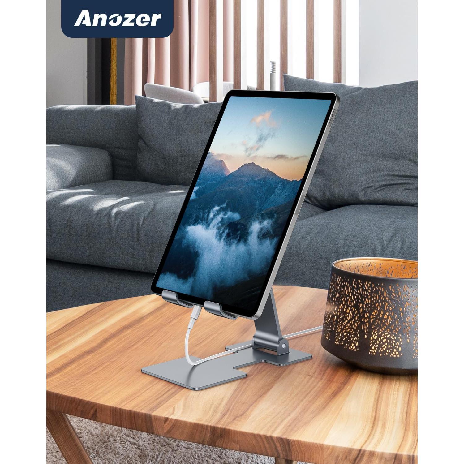 Soporte para Tableta Anozer KG310 Pro Ajustable 4-33 cm - Gris