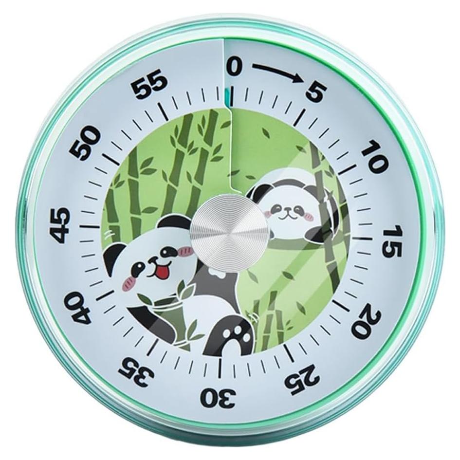 Temporizador de Cocina Mecánico WEUPTOK Panda 60 Minutos