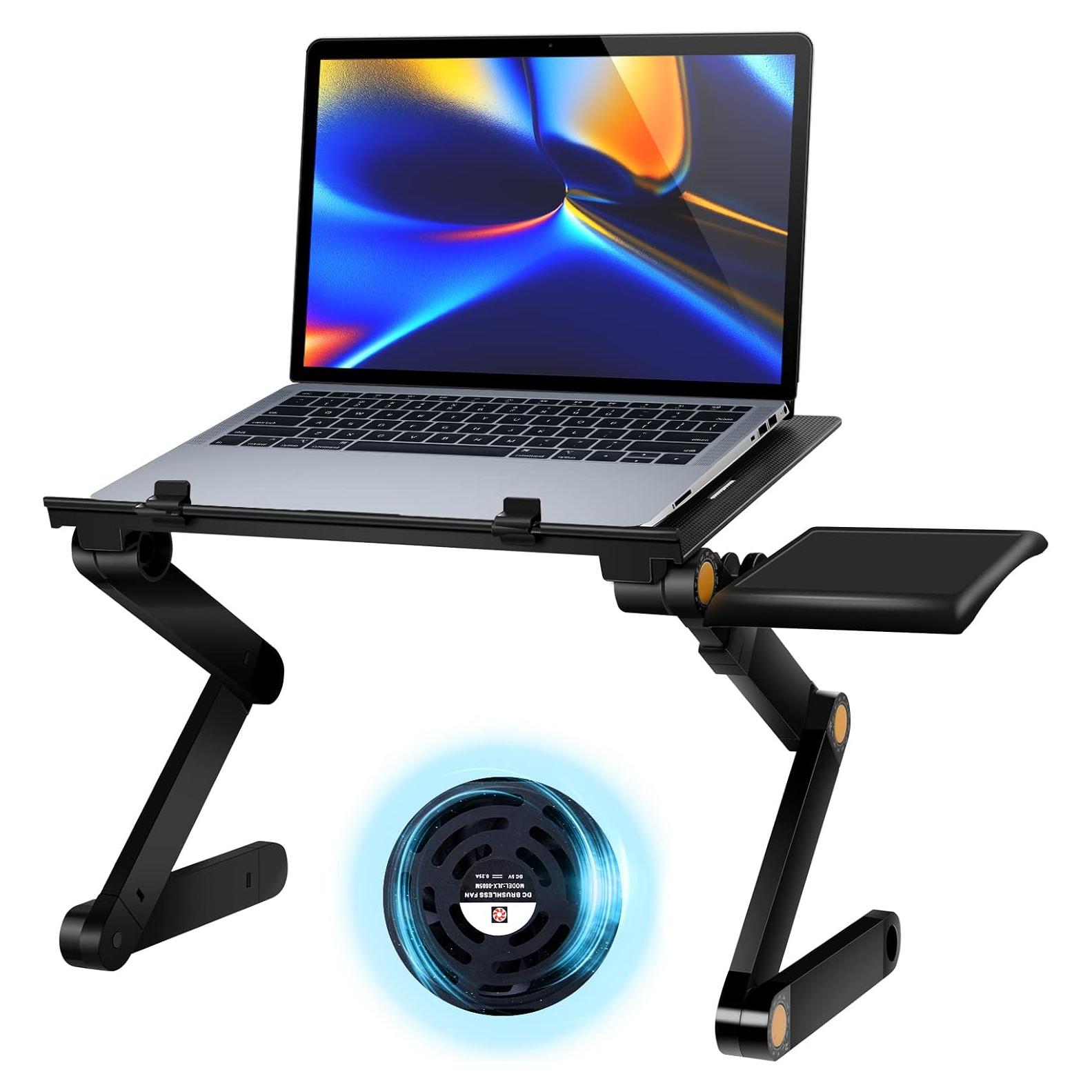 Soporte para Laptop Uten Ajustable con Ventiladores USB
