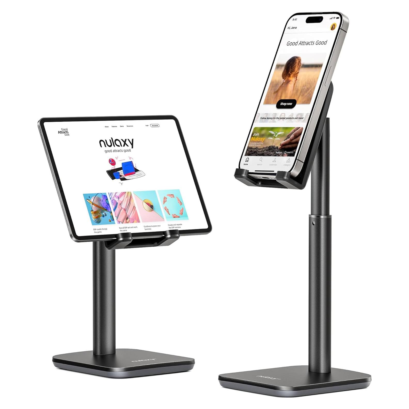 Soporte para Teléfono Nulaxy T1 Ajustable Altura y Ángulo