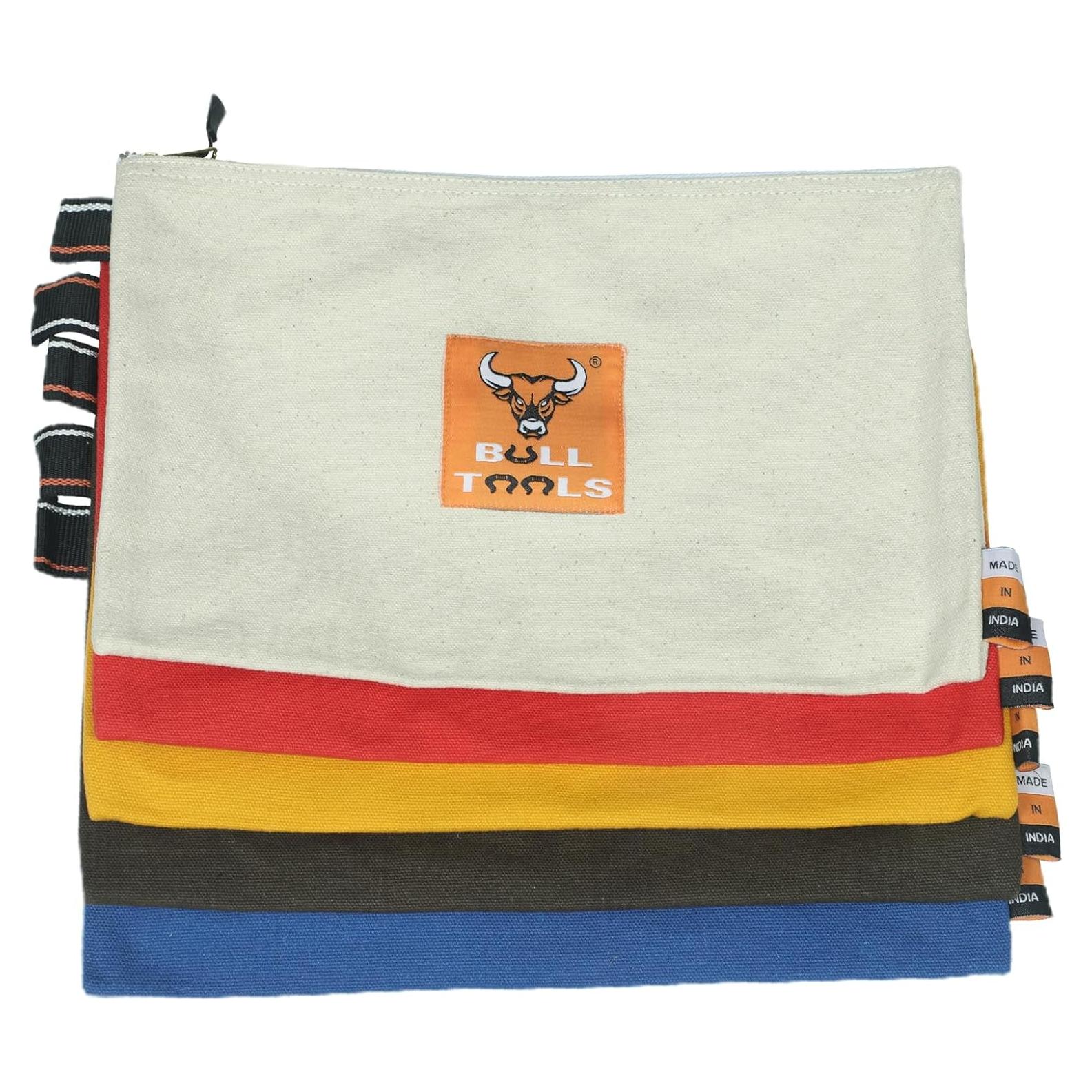 Bolsa de Herramientas BULL TOOLS 100% Lona Algodón 5 Pzas