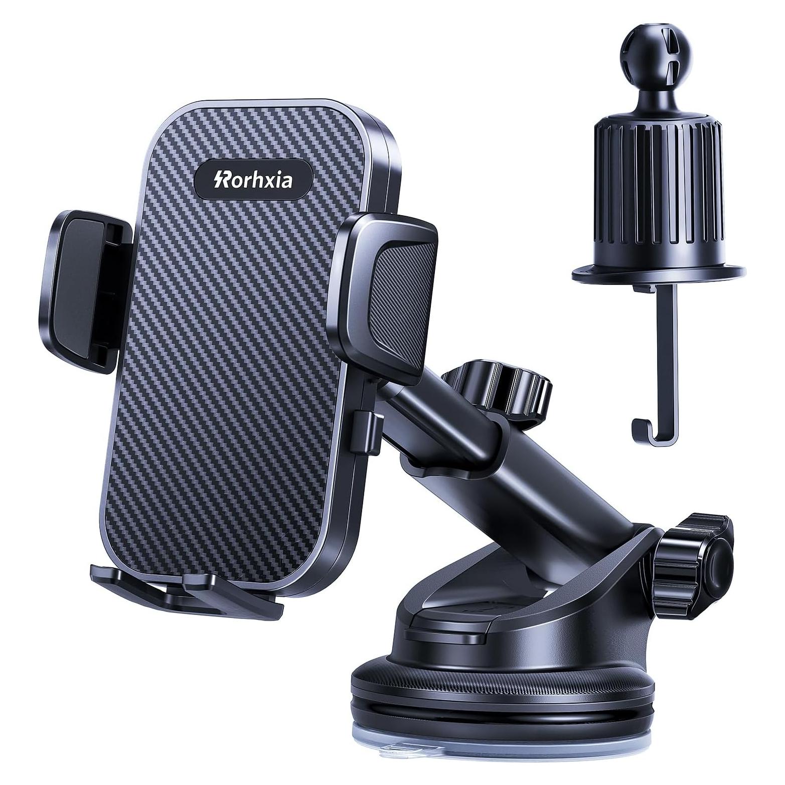 Soporte para Teléfono de Auto Rorhxia 3 en 1 Negro