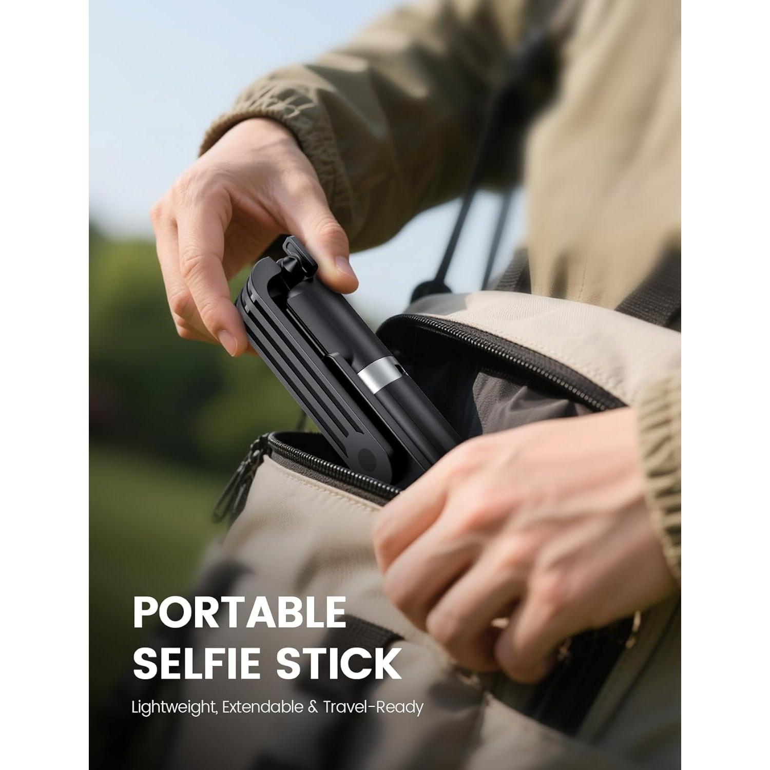 Trípode Selfie Stick ANXRE ST01 con Control Remoto 106 cm