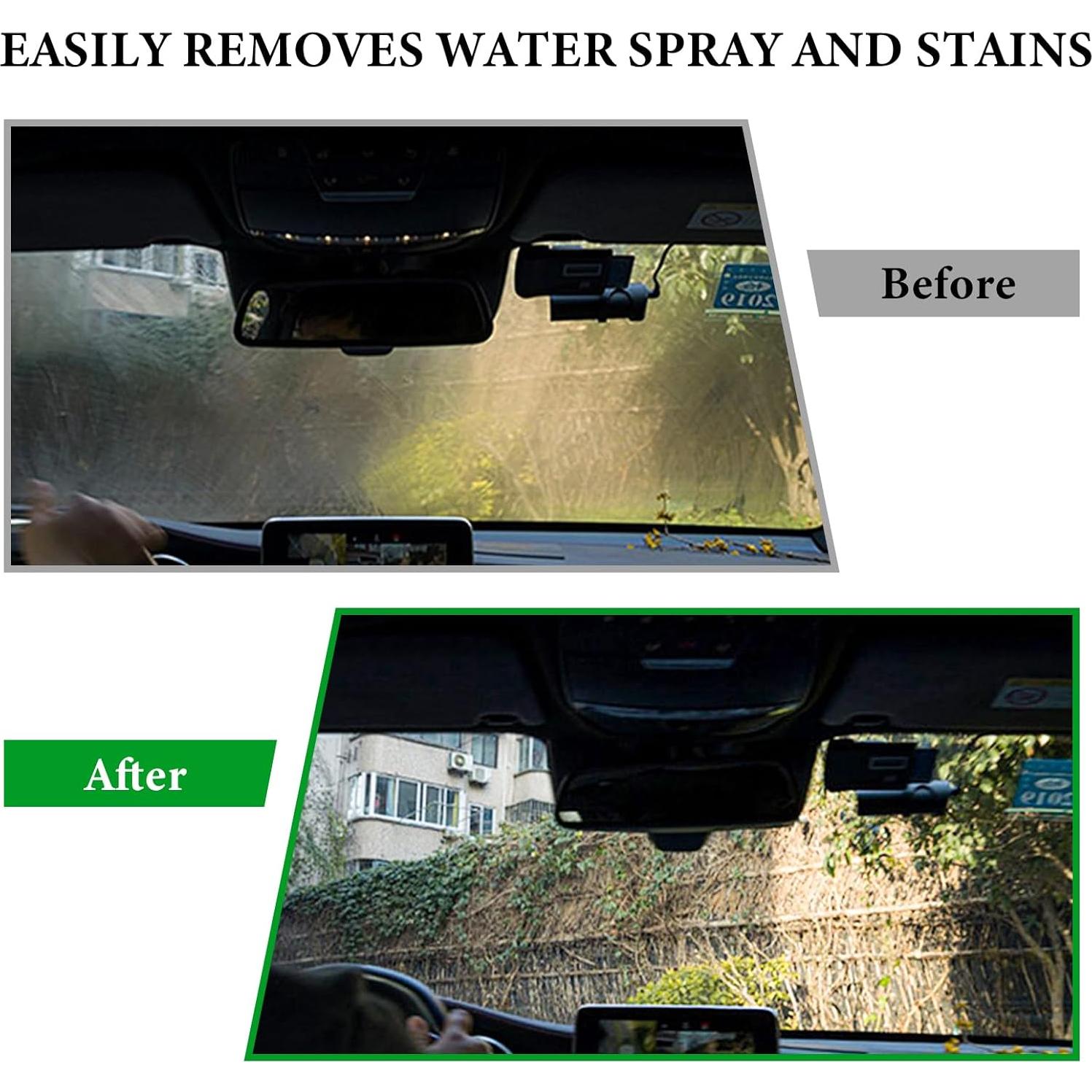 Limpiaparabrisas de Coche NYTKL con Mango Extensible y 2 Paños