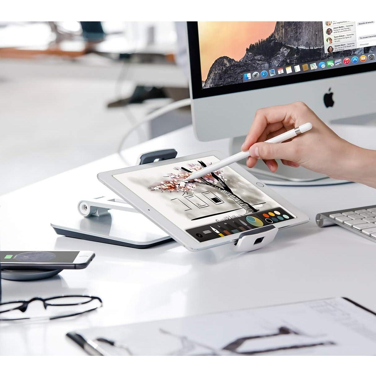 Soporte para Tabletas KABCON Ajustable Aluminio 4-14"