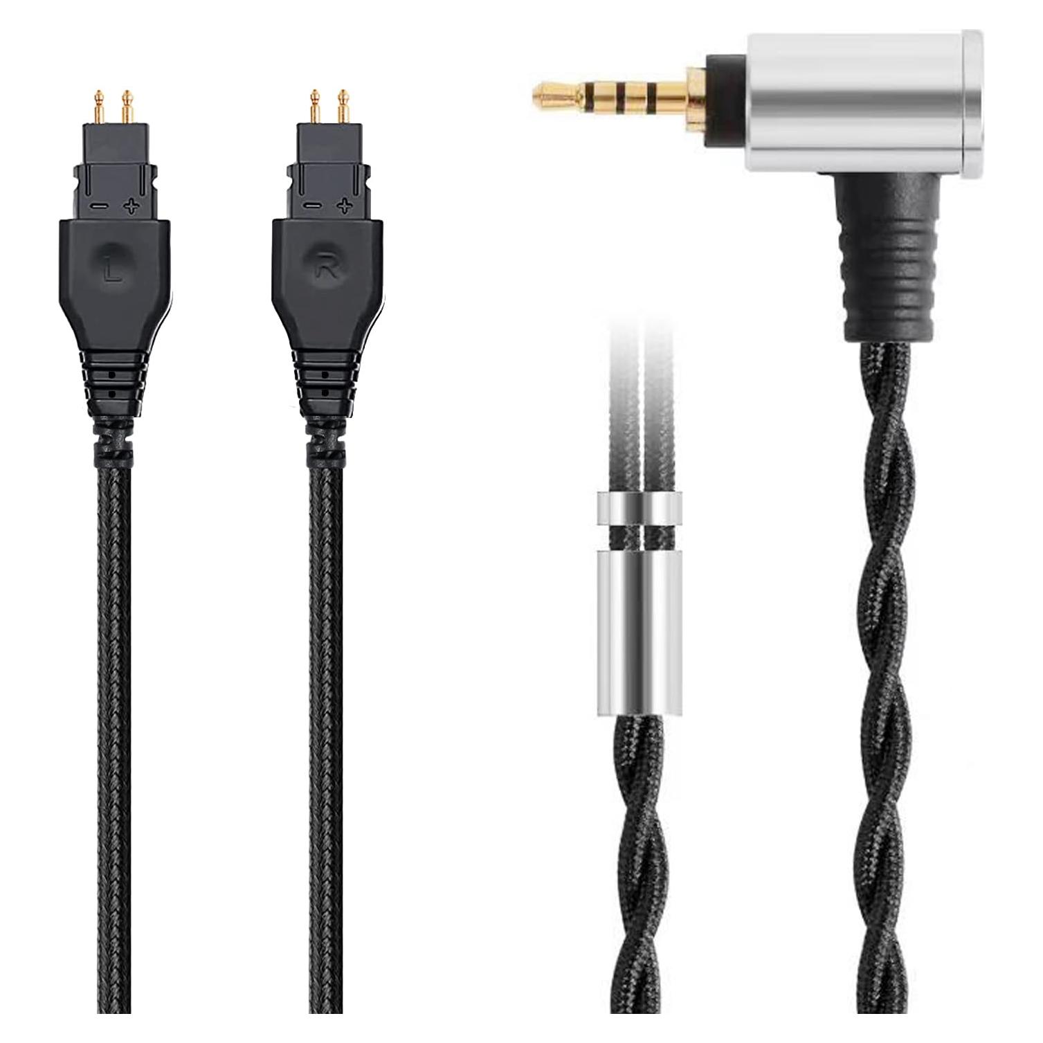 Cable de audio balanceado Fezzlo 1.5m 2.5mm para Sennheiser HD650 HD600 HD660S