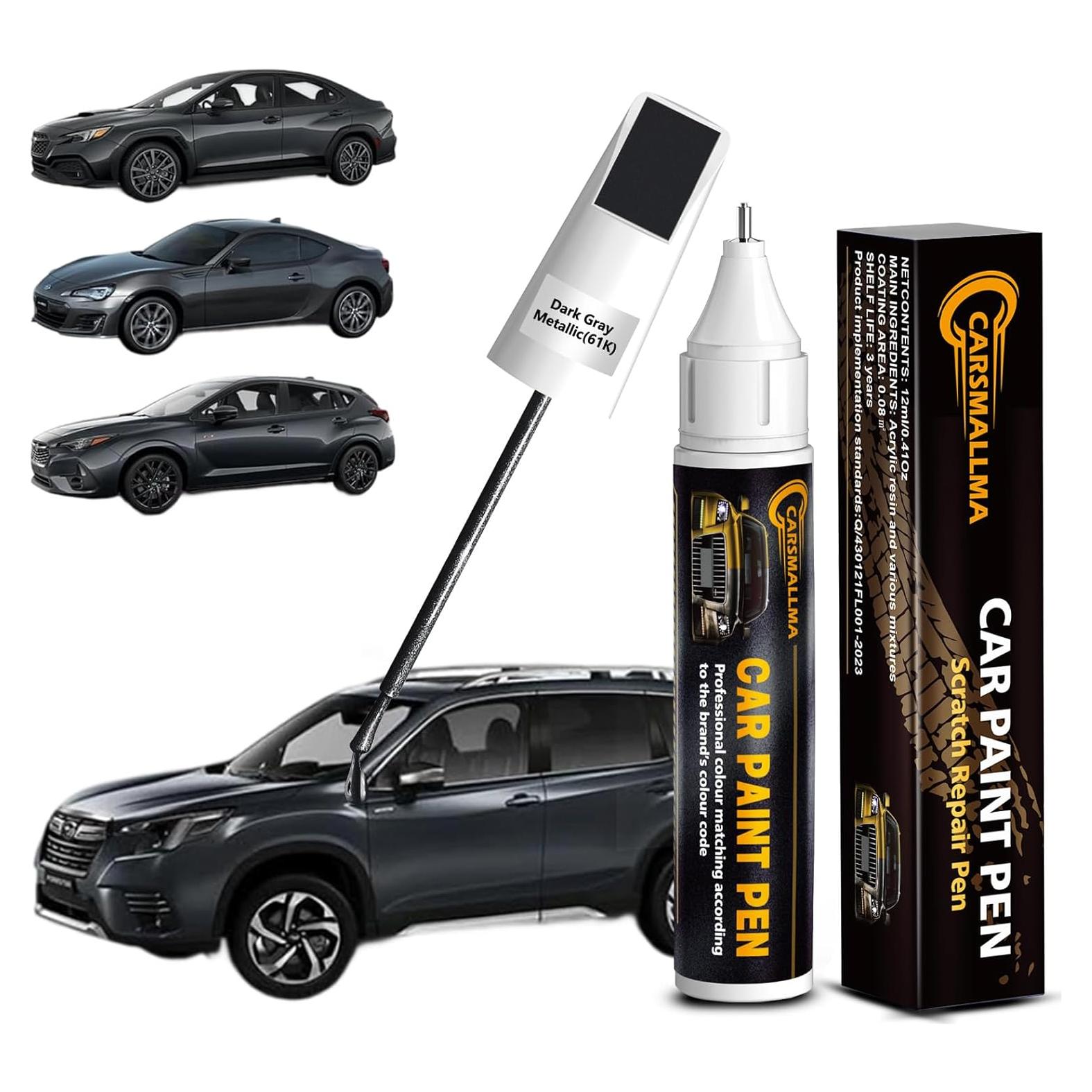 Pintura de Tocar Carsmallma 61K Gris Oscuro Metálico 12ml