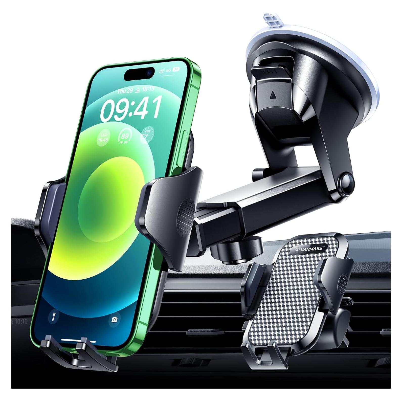 Soporte para Teléfono de Coche VANMASS 2025 Grado Militar
