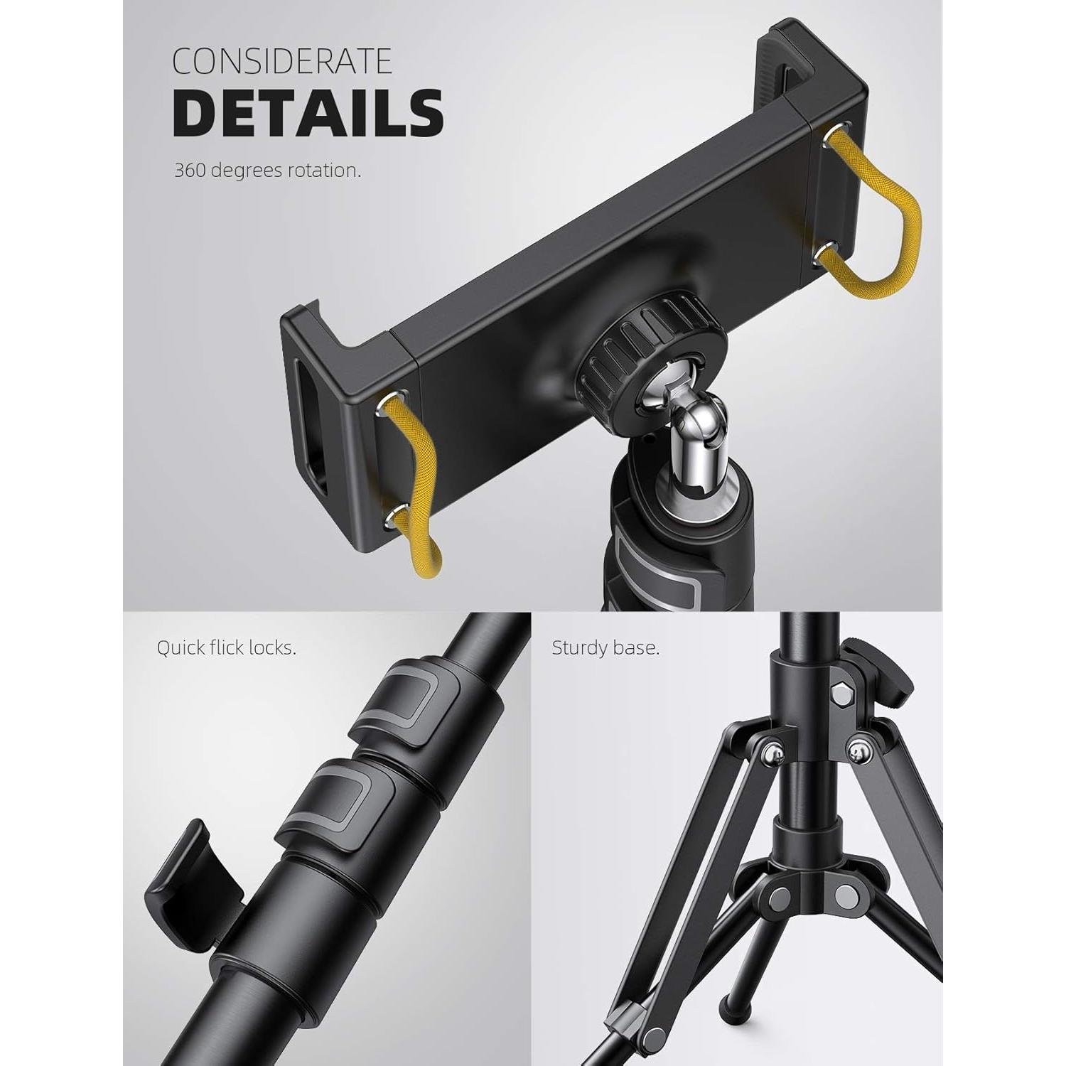 Soporte de Trípode para Tablet Lamicall FT02 Ajustable 42.5-165 cm