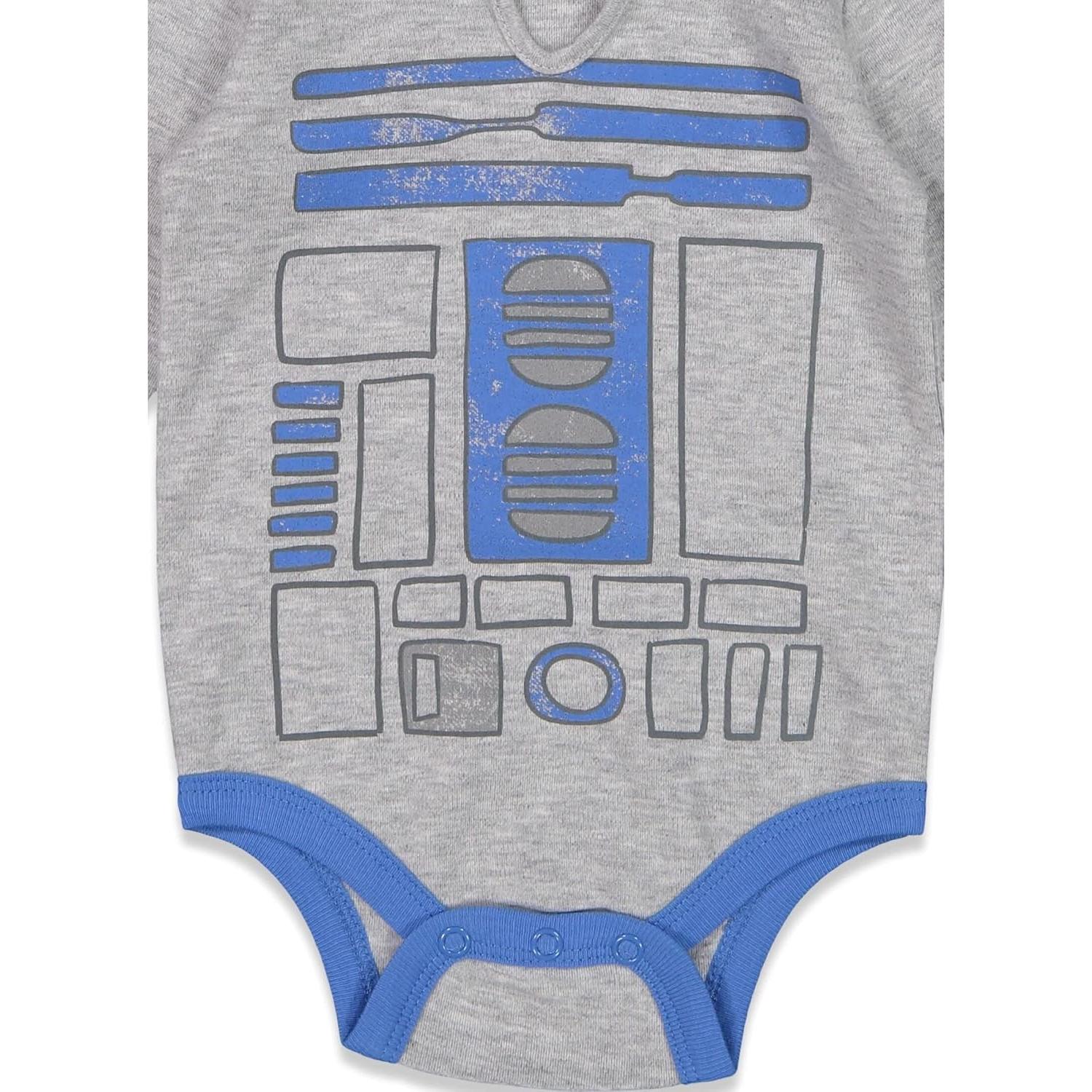 Bodysuits con Capucha Star Wars para Bebés 0-24 Meses