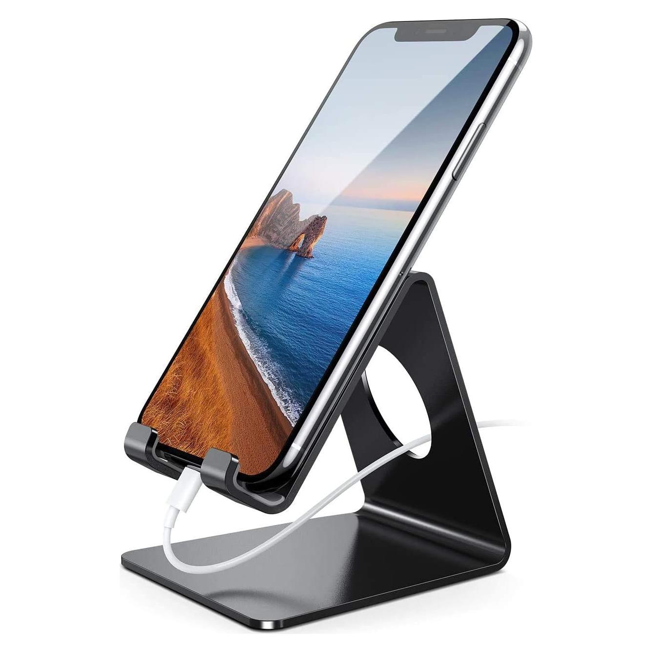 Soporte para Teléfono Lamicall VC-S-US-B - Negro Antideslizante