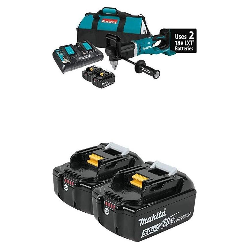 Taladro Angular Inalámbrico Makita XAD03PT 36V Kit 5.0Ah