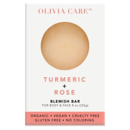 Jabón en Barra Olivia Care 226.8 g Cúrcuma y Rosa Hidratante