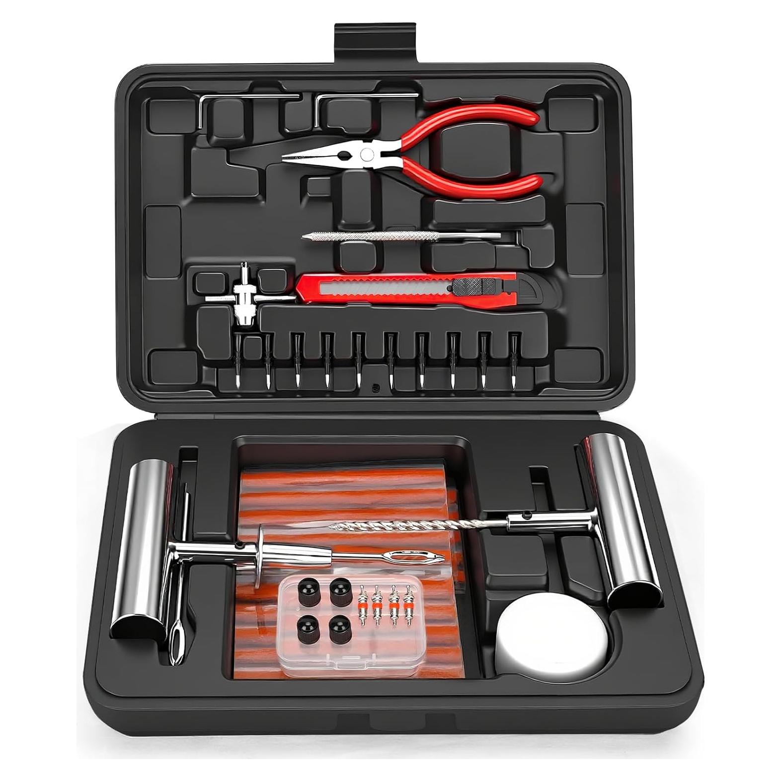 Kit de Reparación de Neumáticos ORCISH 70 Piezas Profesional