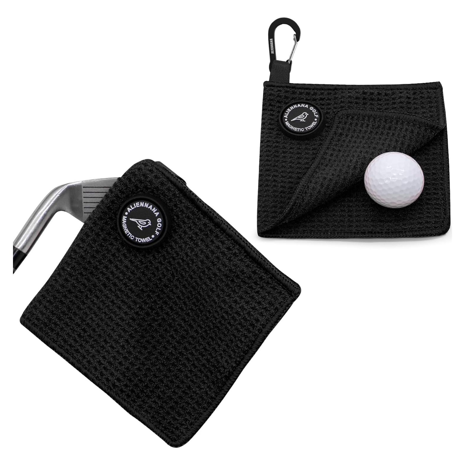 Toalla de Golf Magnética Aliennana Pequeña Microfibra 13.97cm