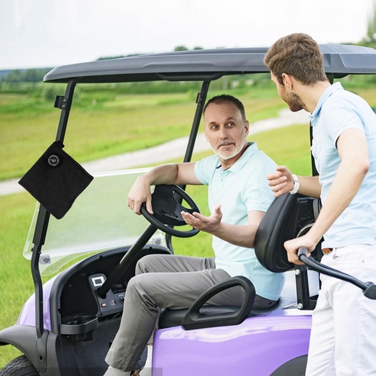 Toalla de Golf Magnética Aliennana Pequeña Microfibra 13.97cm