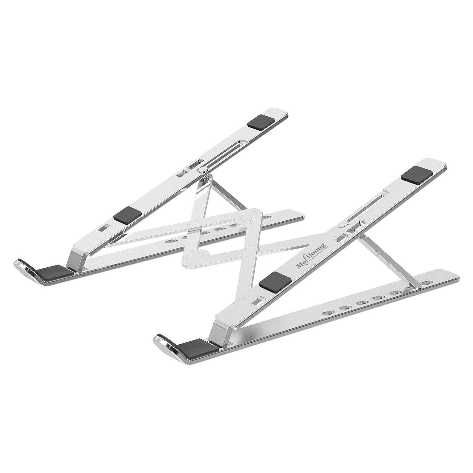 Soporte Plegable Aluminio Ajustable para Portátil 10-16"