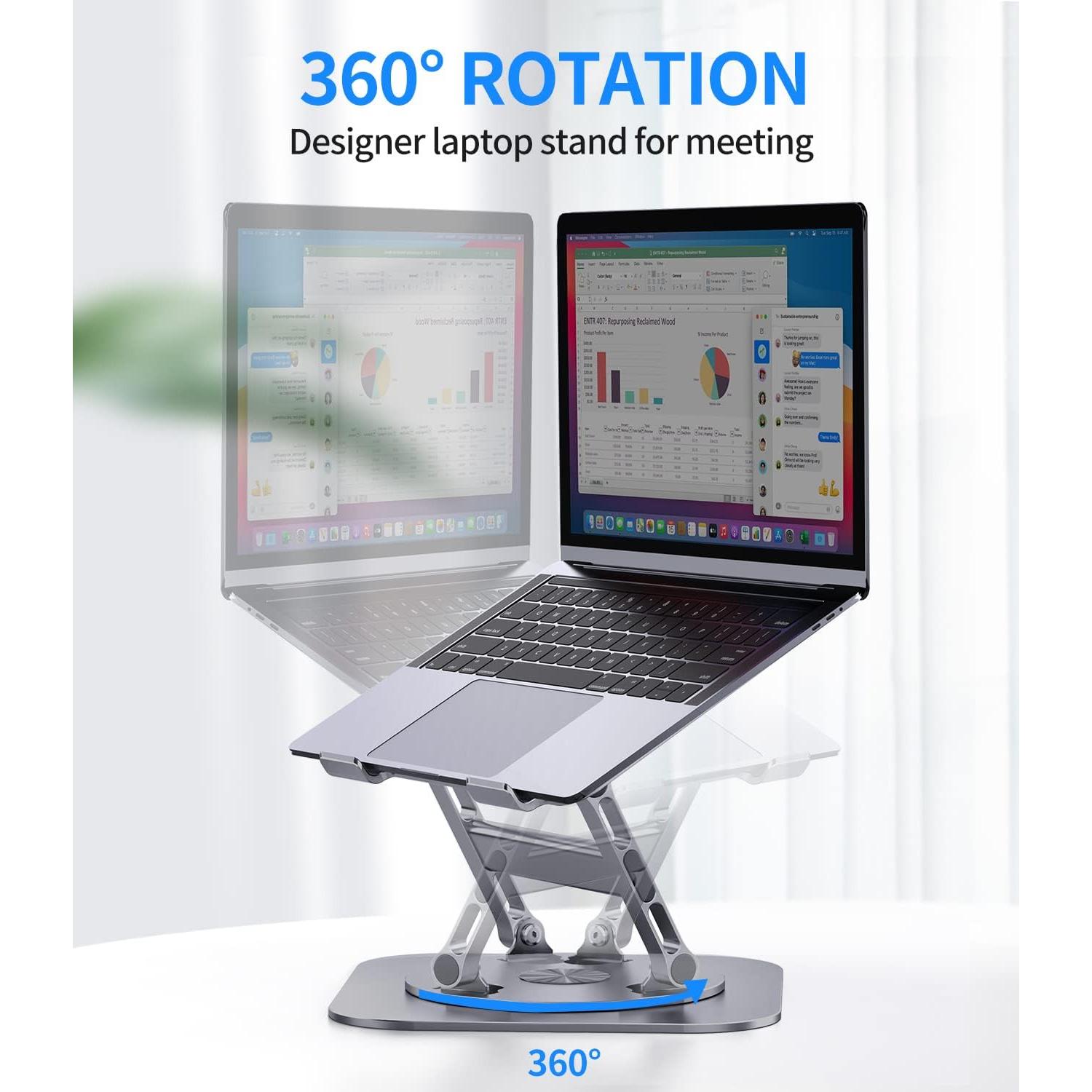 Soporte de Laptop AOEVI LS928 Pro Ajustable Ergonómico 16"