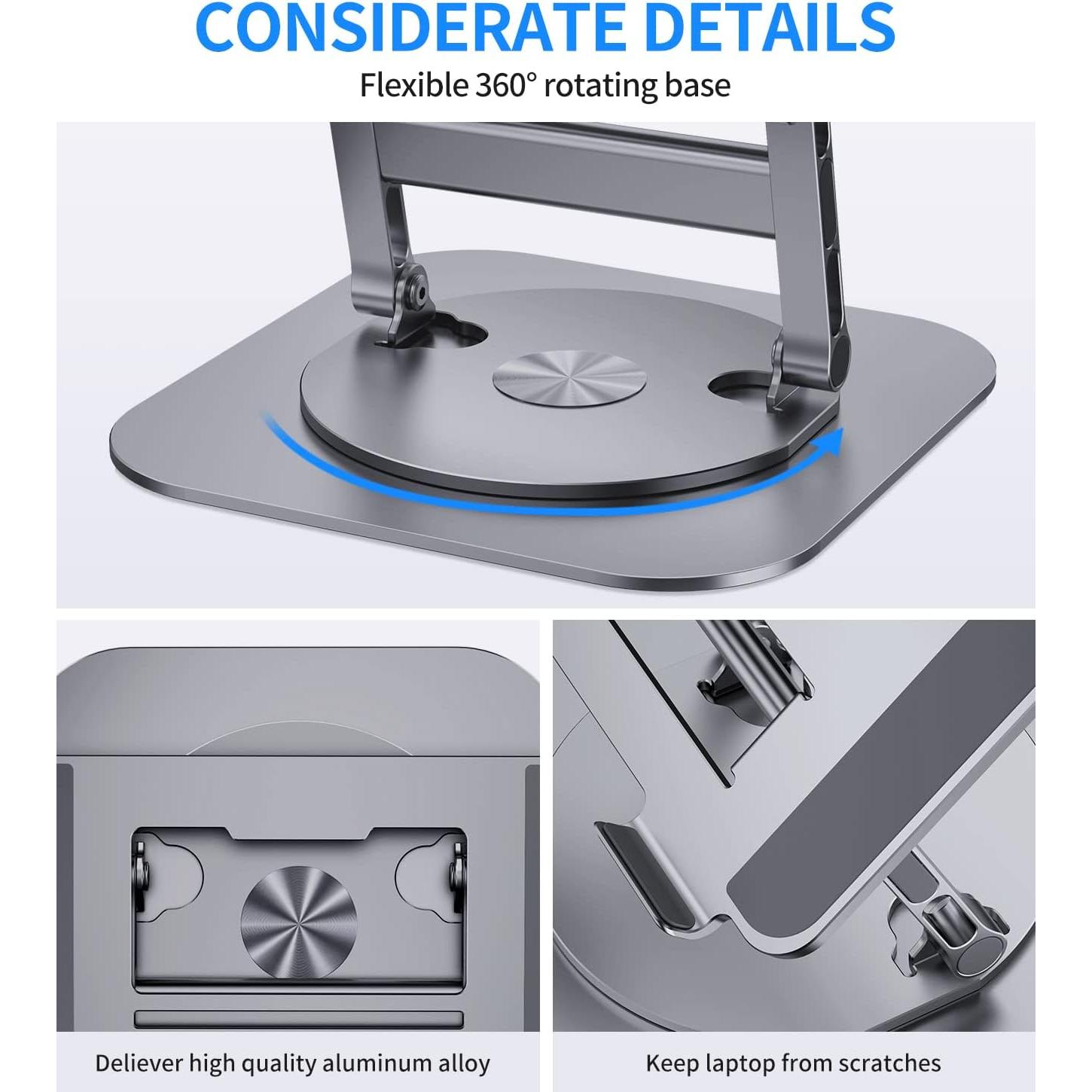 Soporte de Laptop AOEVI LS928 Pro Ajustable Ergonómico 16"