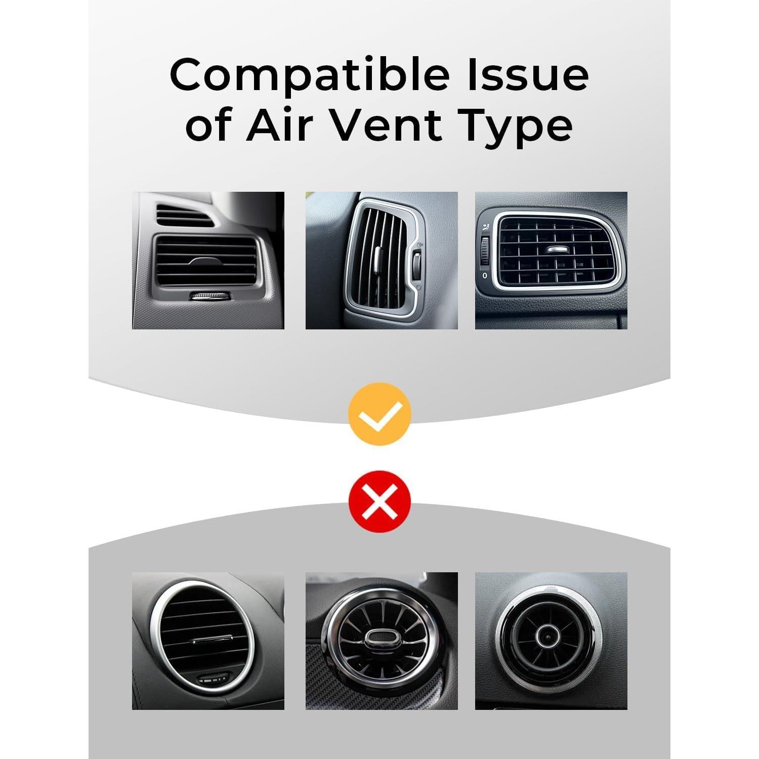 Soporte Magnético para Teléfono LISEN Auto Negro 4.9x3.6cm