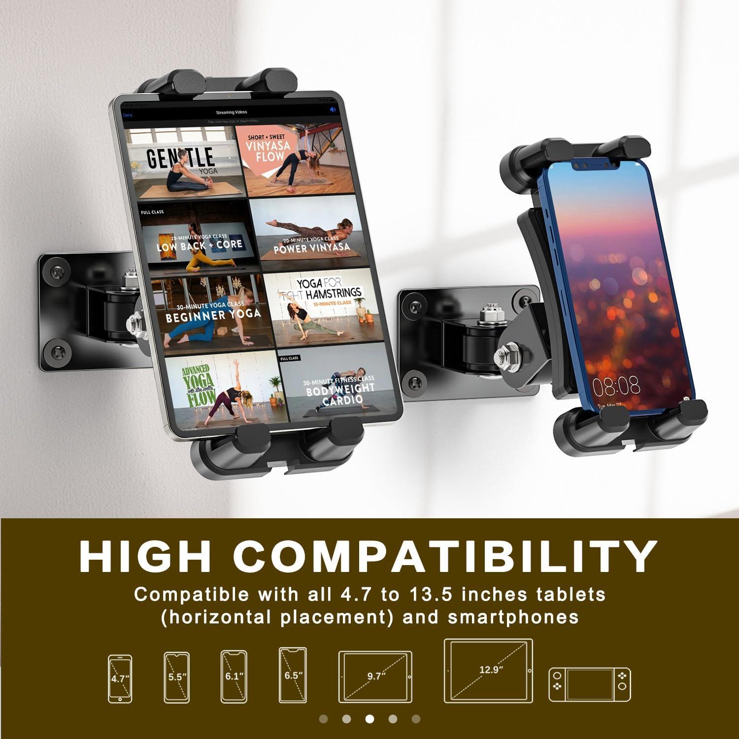 Soporte de Pared para Tablet Jubor Ajustable 360° Universal