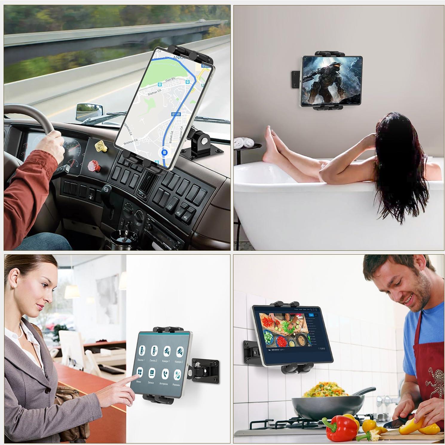 Soporte de Pared para Tablet Jubor Ajustable 360° Universal