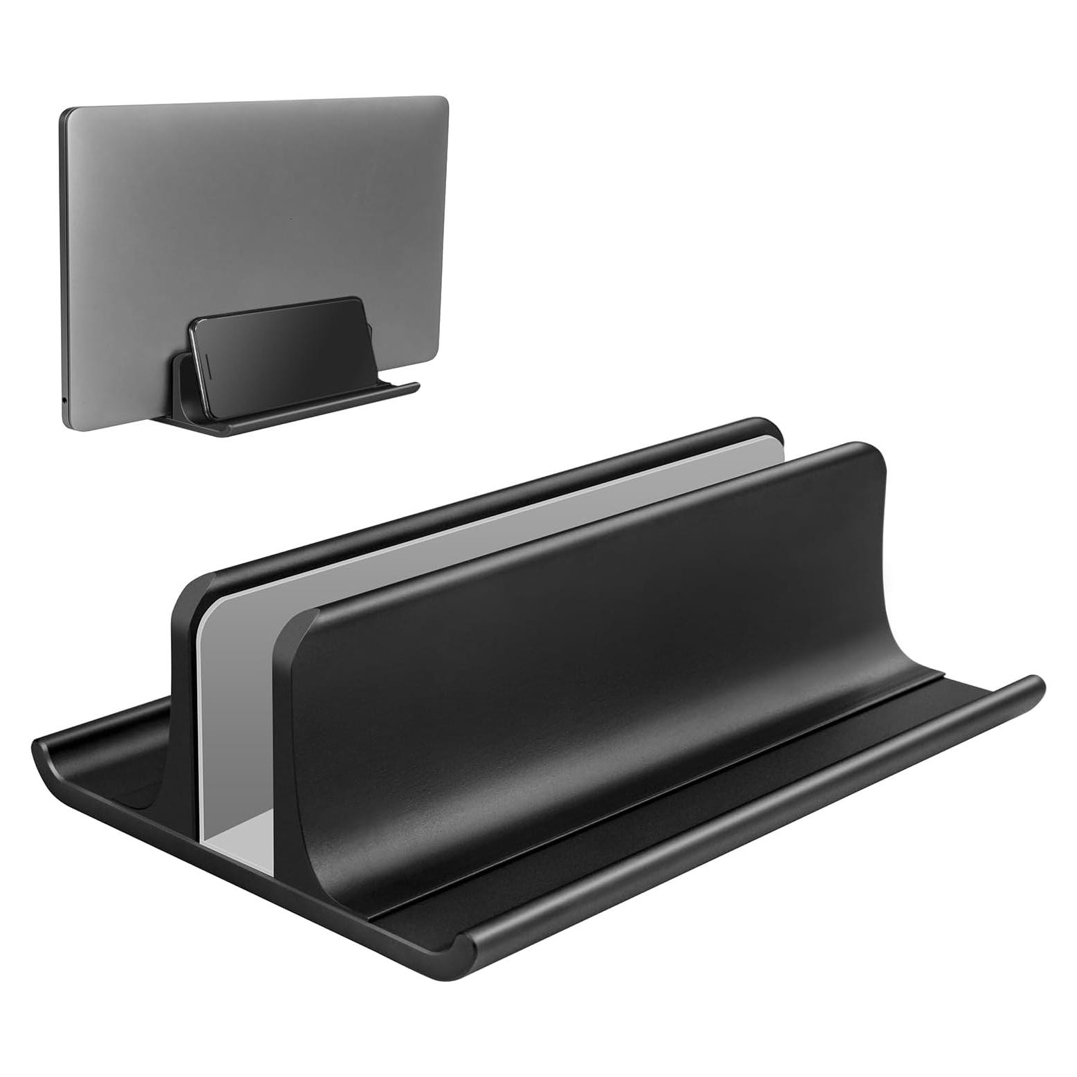 Soporte Vertical para Laptop Vaydeer 3-en-1 Aluminio Negro