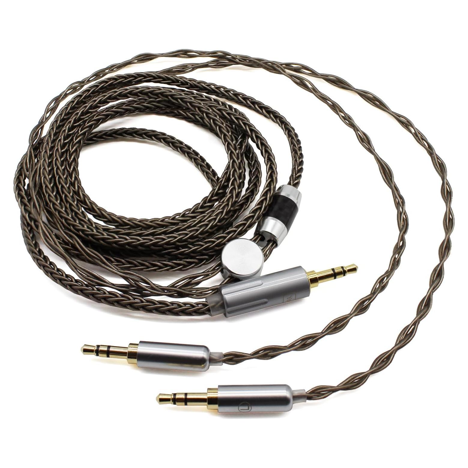 Cable de Reemplazo Trenzado Youkamoo 1.8m 3.5mm Doble Macho