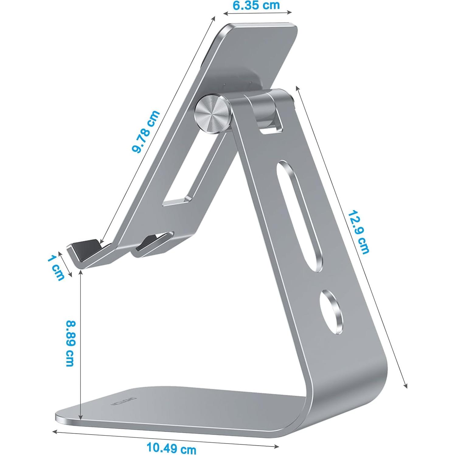 Soporte Ajustable para Tabletas OMOTON Gris 12.9" Estable
