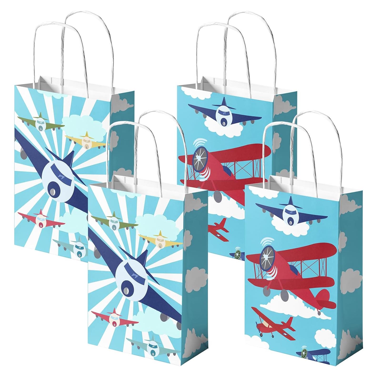 Paquete de 24 Bolsas de Fiesta de Aviación SamPartyShop