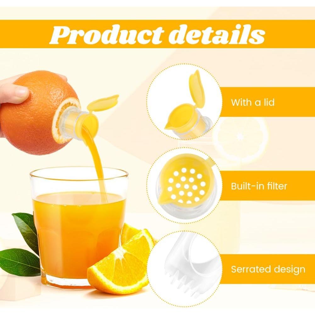 Exprimidor de Limón Manual XuYelora 2 Pcs con Rallador